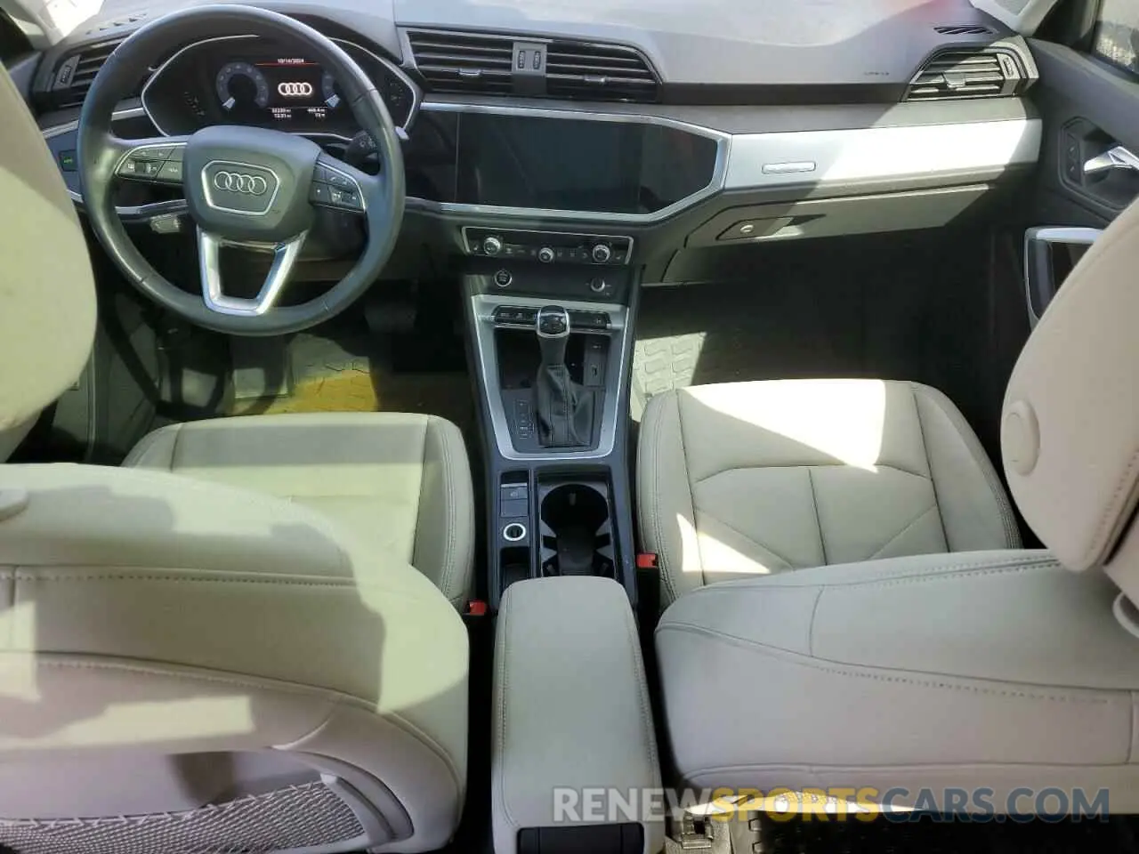 8 fotografías del automóvil dañado WA1AUCF33M1072154 AUDI Q3 2021