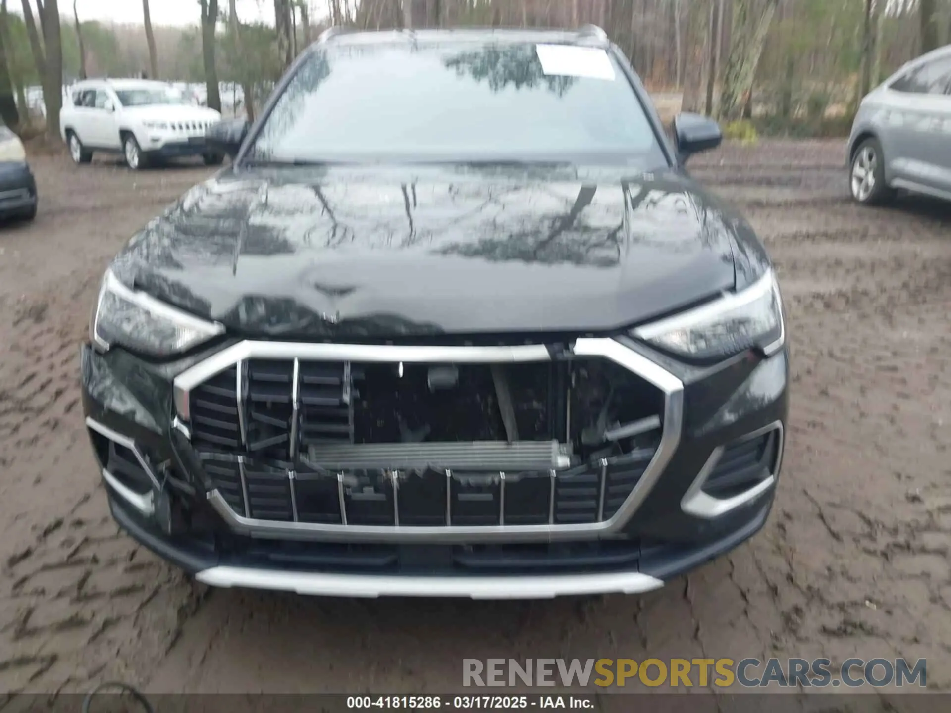 12 fotografías del automóvil dañado WA1AUCF34M1148531 AUDI Q3 2021