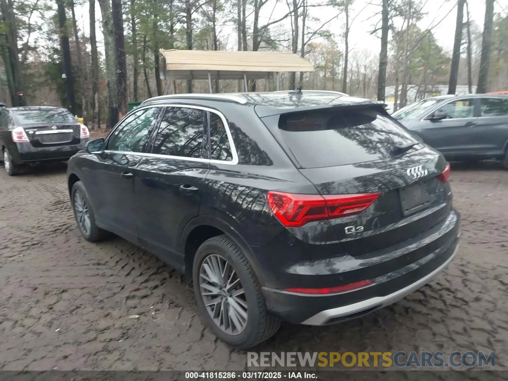 3 fotografías del automóvil dañado WA1AUCF34M1148531 AUDI Q3 2021