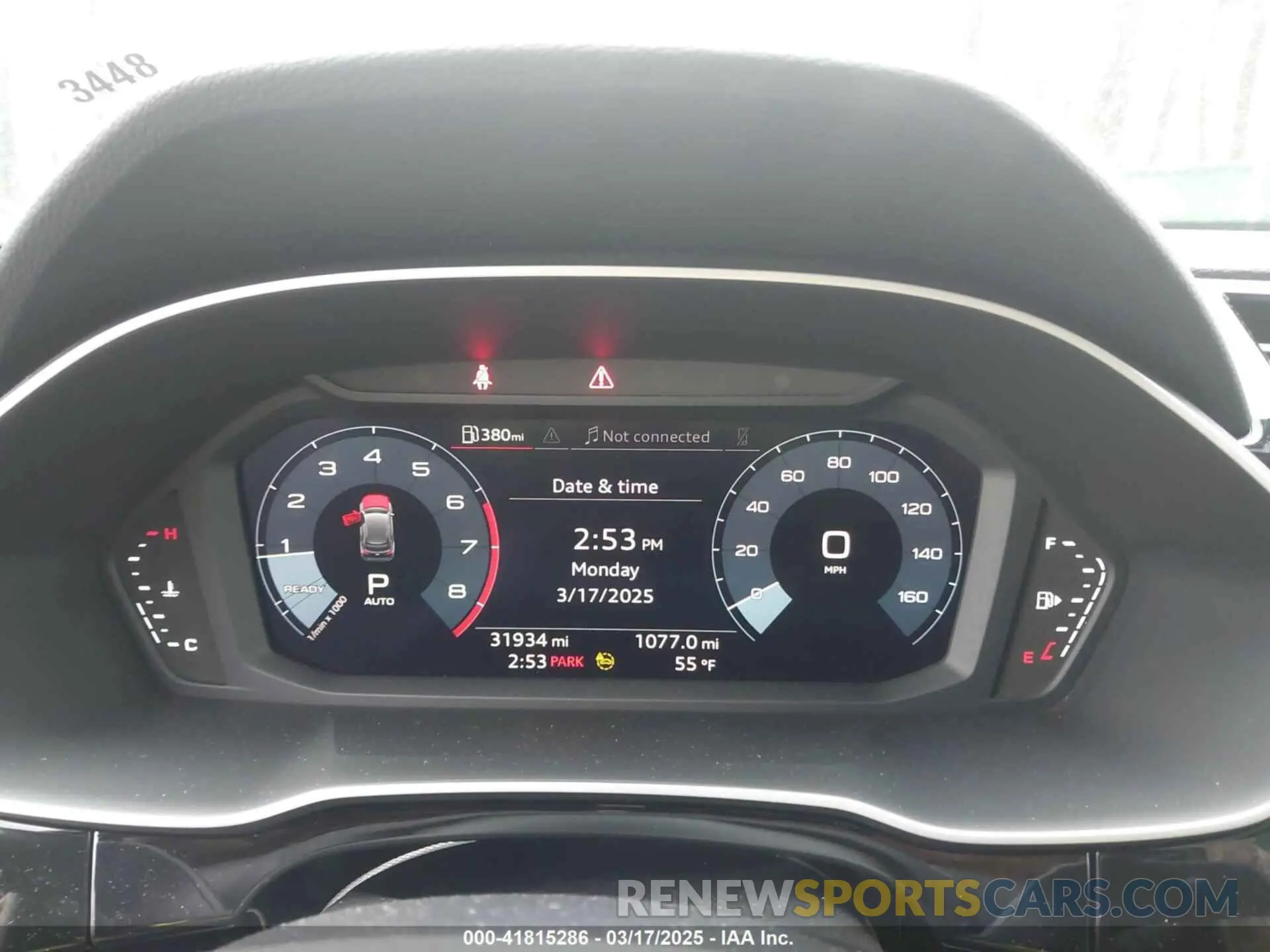 7 fotografías del automóvil dañado WA1AUCF34M1148531 AUDI Q3 2021