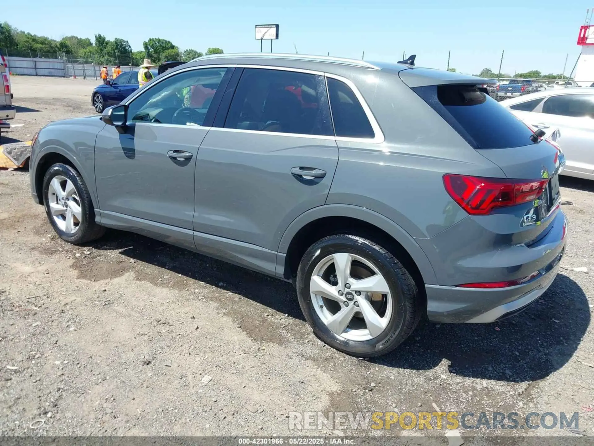 3 fotografías del automóvil dañado WA1AUCF35M1065609 AUDI Q3 2021