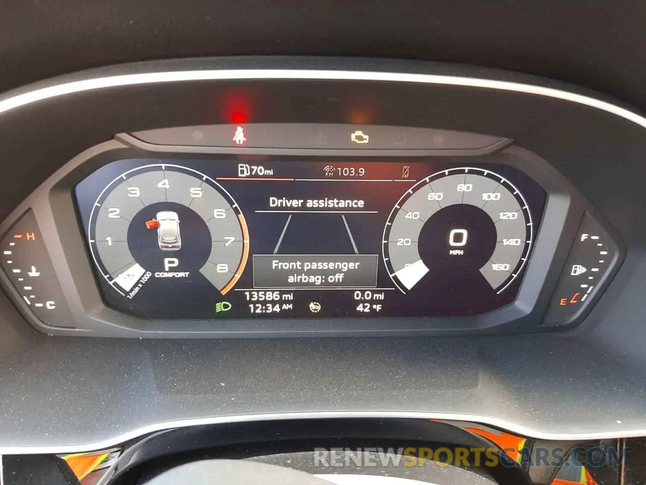 8 fotografías del automóvil dañado WA1AUCF36M1068082 AUDI Q3 2021