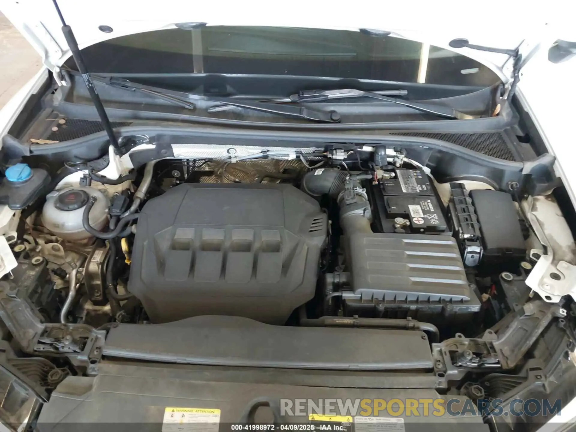 10 fotografías del automóvil dañado WA1AUCF36M1089224 AUDI Q3 2021