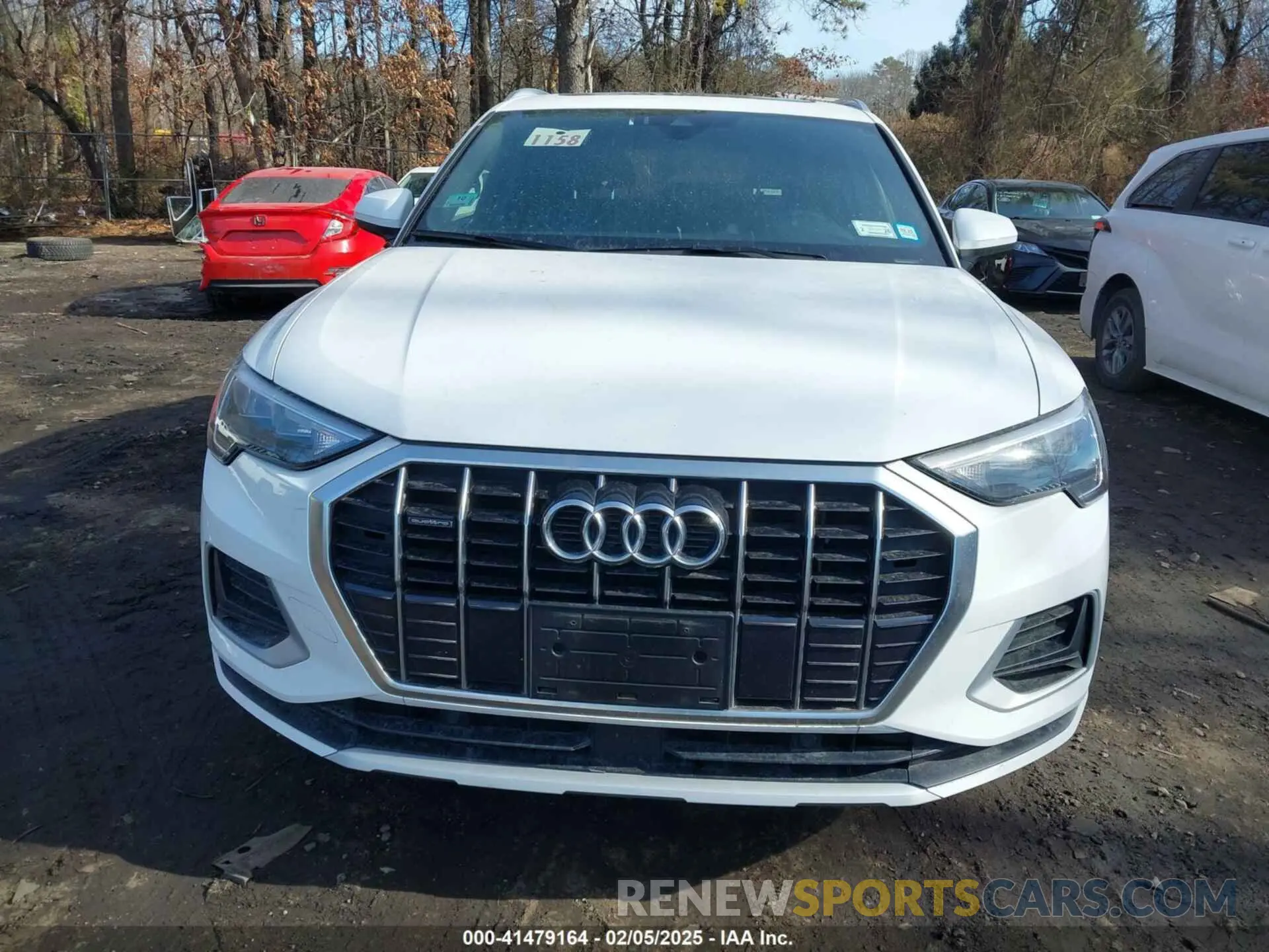 12 fotografías del automóvil dañado WA1AUCF36M1089370 AUDI Q3 2021