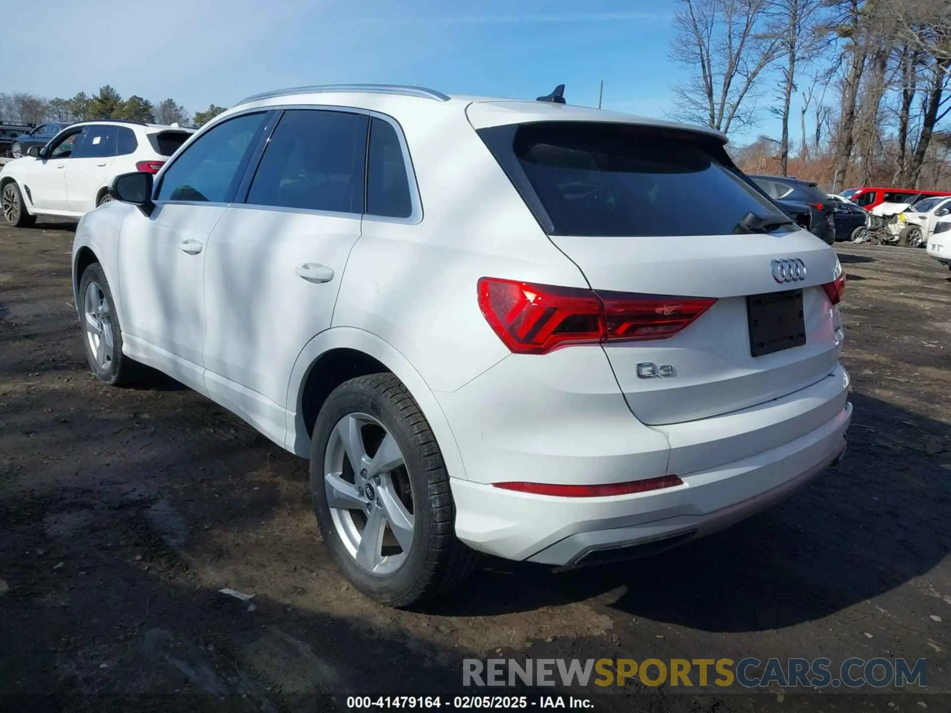 3 fotografías del automóvil dañado WA1AUCF36M1089370 AUDI Q3 2021