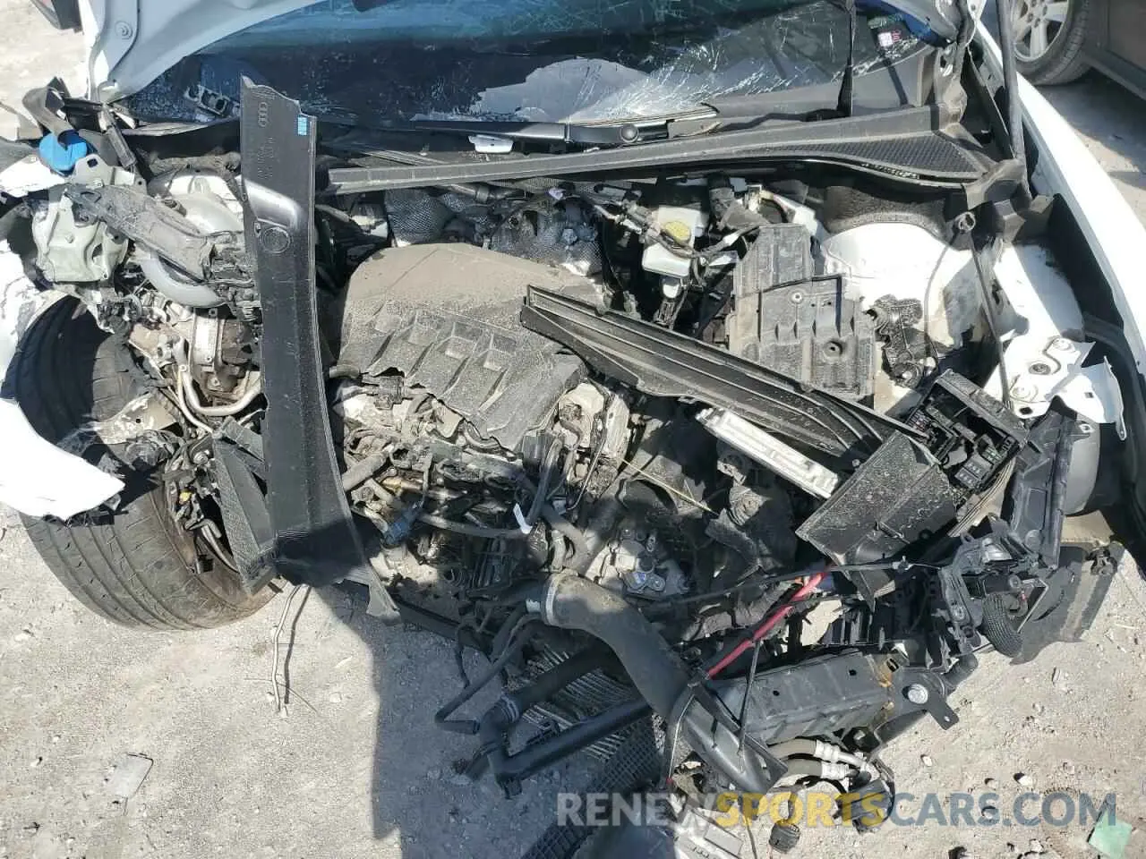 11 fotografías del automóvil dañado WA1AUCF36M1097372 AUDI Q3 2021