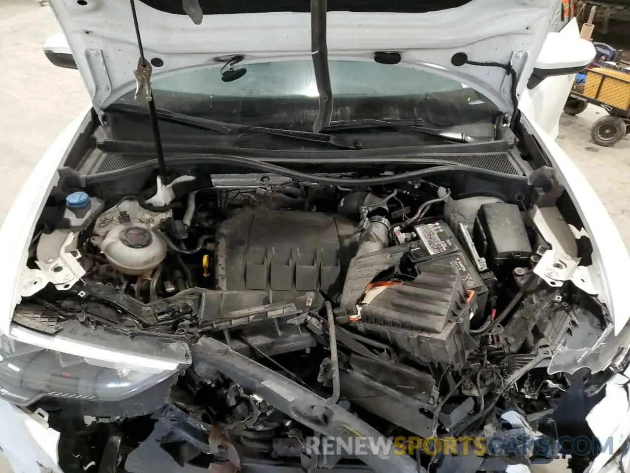 12 fotografías del automóvil dañado WA1AUCF36M1154248 AUDI Q3 2021