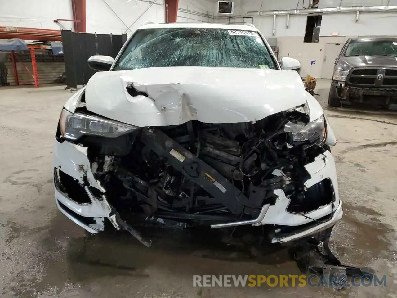 5 fotografías del automóvil dañado WA1AUCF36M1154248 AUDI Q3 2021