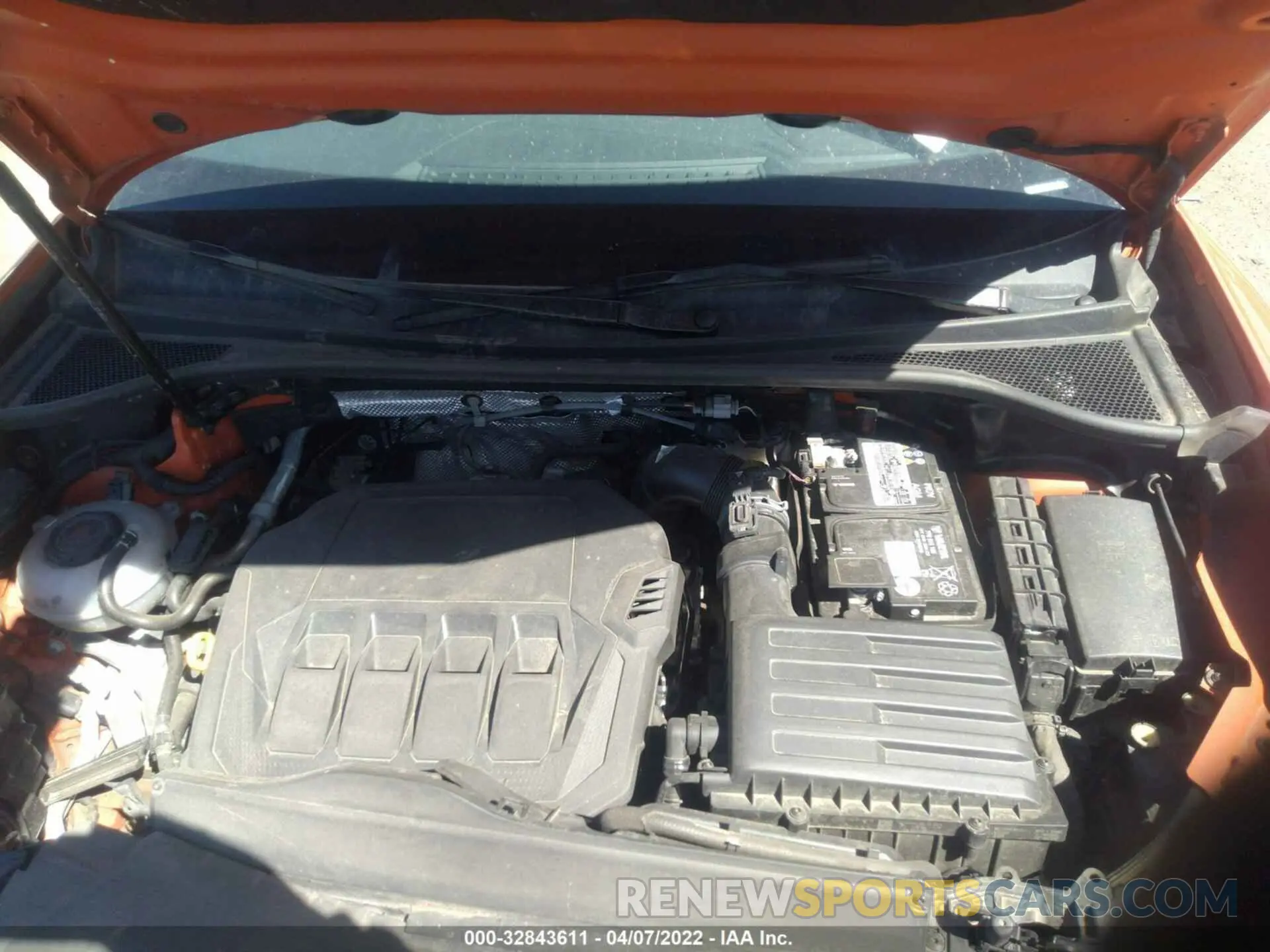 10 fotografías del automóvil dañado WA1AUCF37M1135014 AUDI Q3 2021