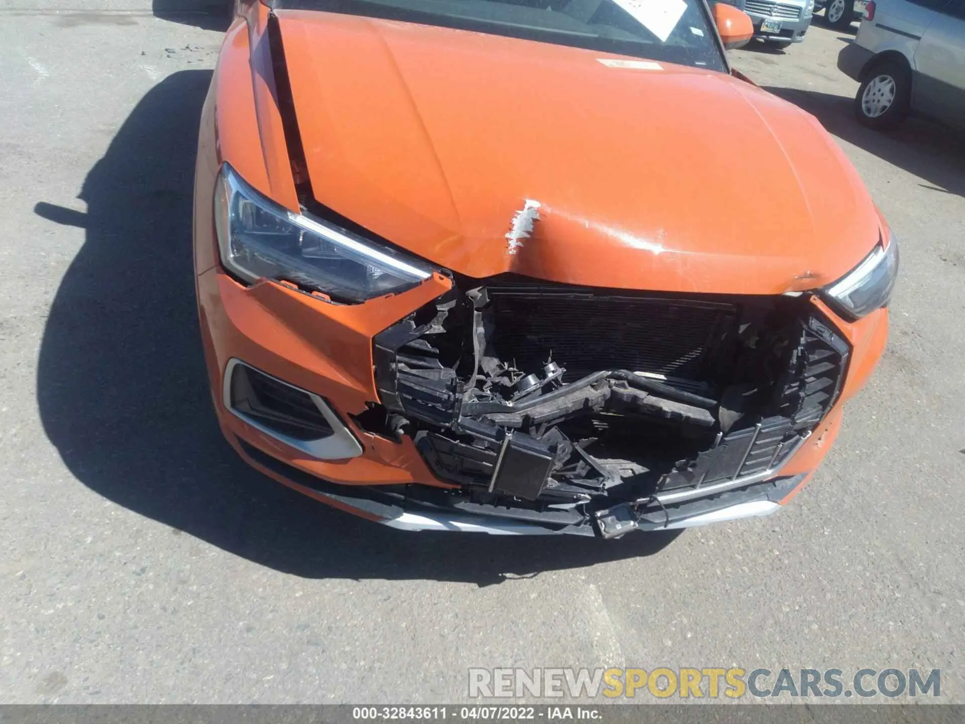 6 fotografías del automóvil dañado WA1AUCF37M1135014 AUDI Q3 2021