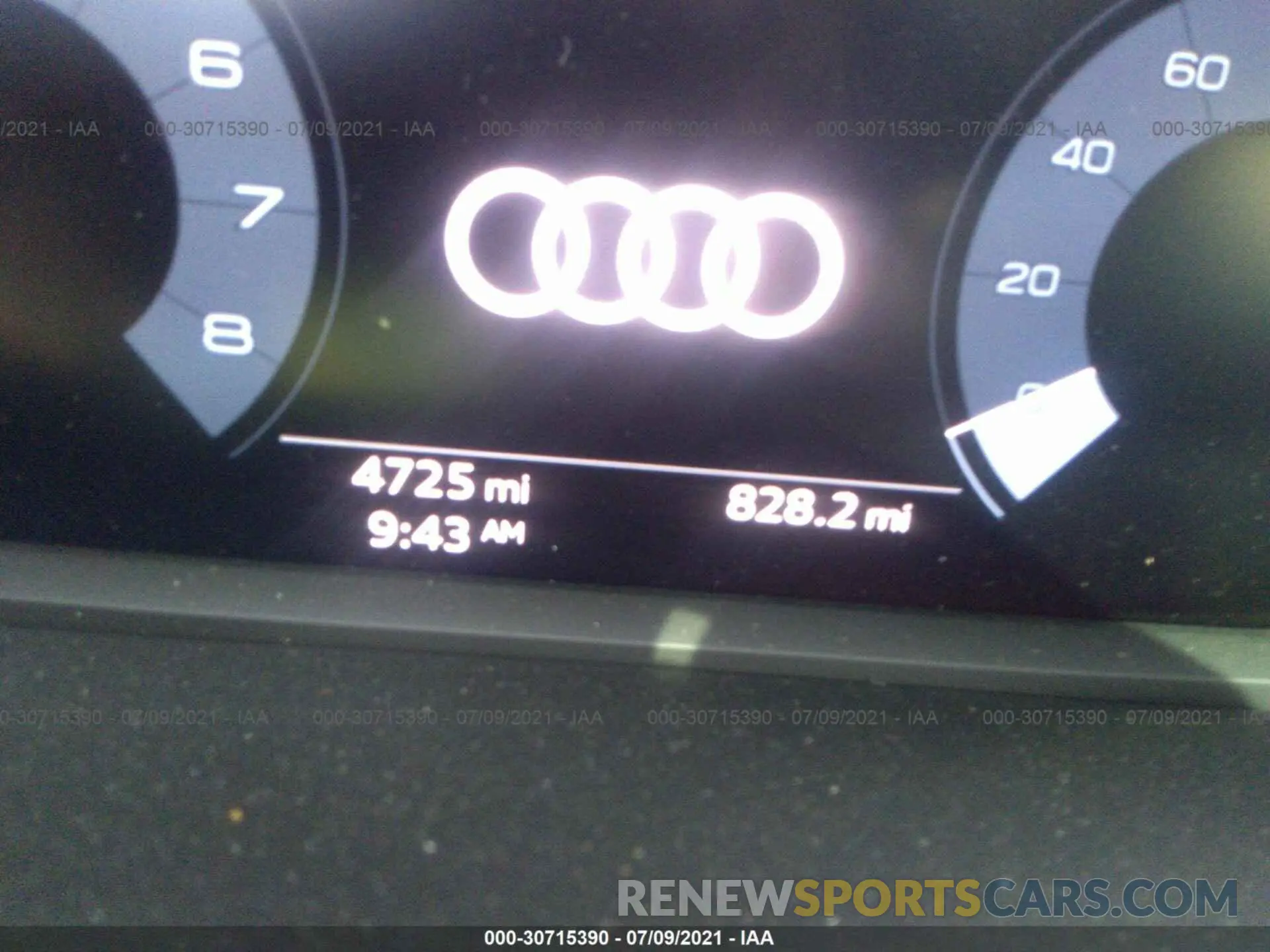 7 fotografías del automóvil dañado WA1AUCF38M1065796 AUDI Q3 2021