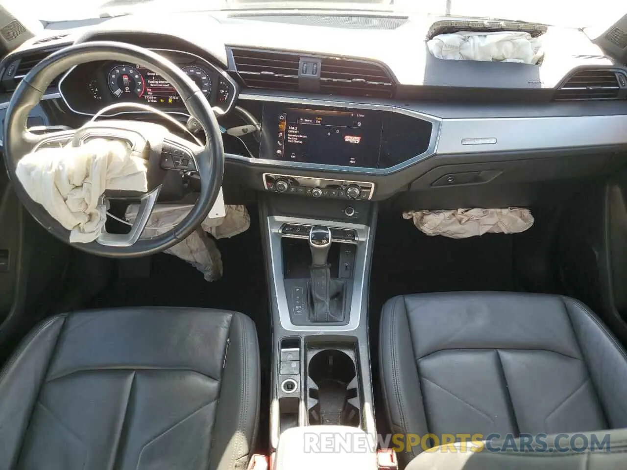 8 fotografías del automóvil dañado WA1AUCF38M1067676 AUDI Q3 2021