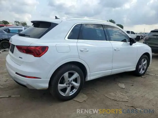 3 fotografías del automóvil dañado WA1AUCF38M1091489 AUDI Q3 2021
