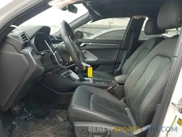 7 fotografías del automóvil dañado WA1AUCF38M1091489 AUDI Q3 2021