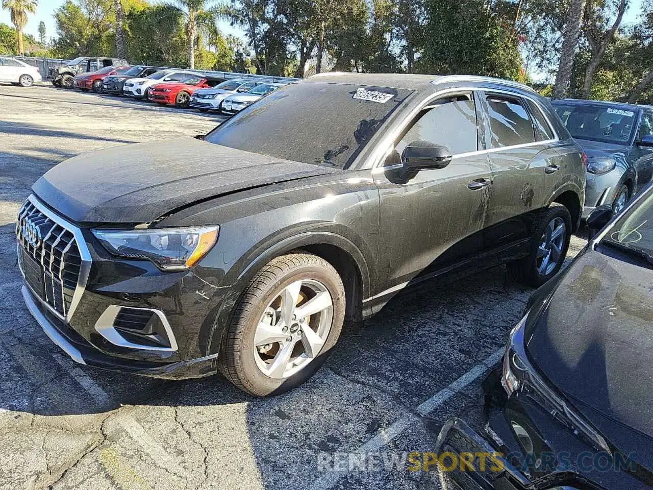1 fotografías del automóvil dañado WA1AUCF38M1118626 AUDI Q3 2021