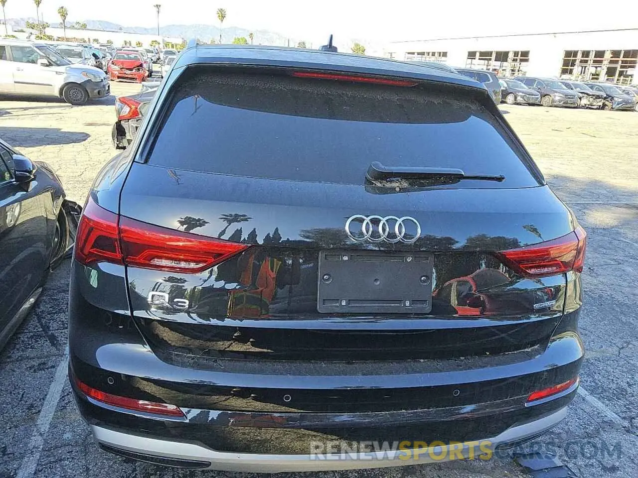 6 fotografías del automóvil dañado WA1AUCF38M1118626 AUDI Q3 2021