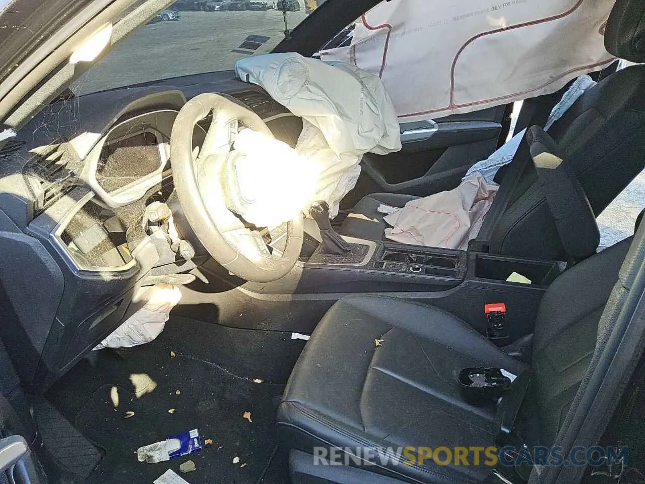 7 fotografías del automóvil dañado WA1AUCF38M1118626 AUDI Q3 2021