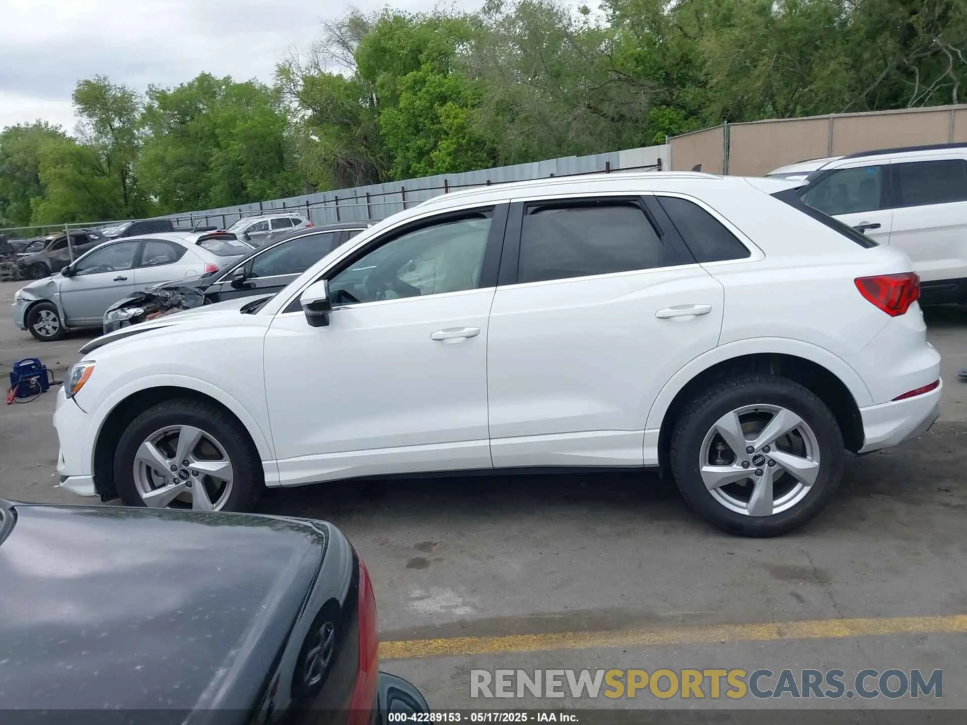 13 fotografías del automóvil dañado WA1AUCF39M1068531 AUDI Q3 2021