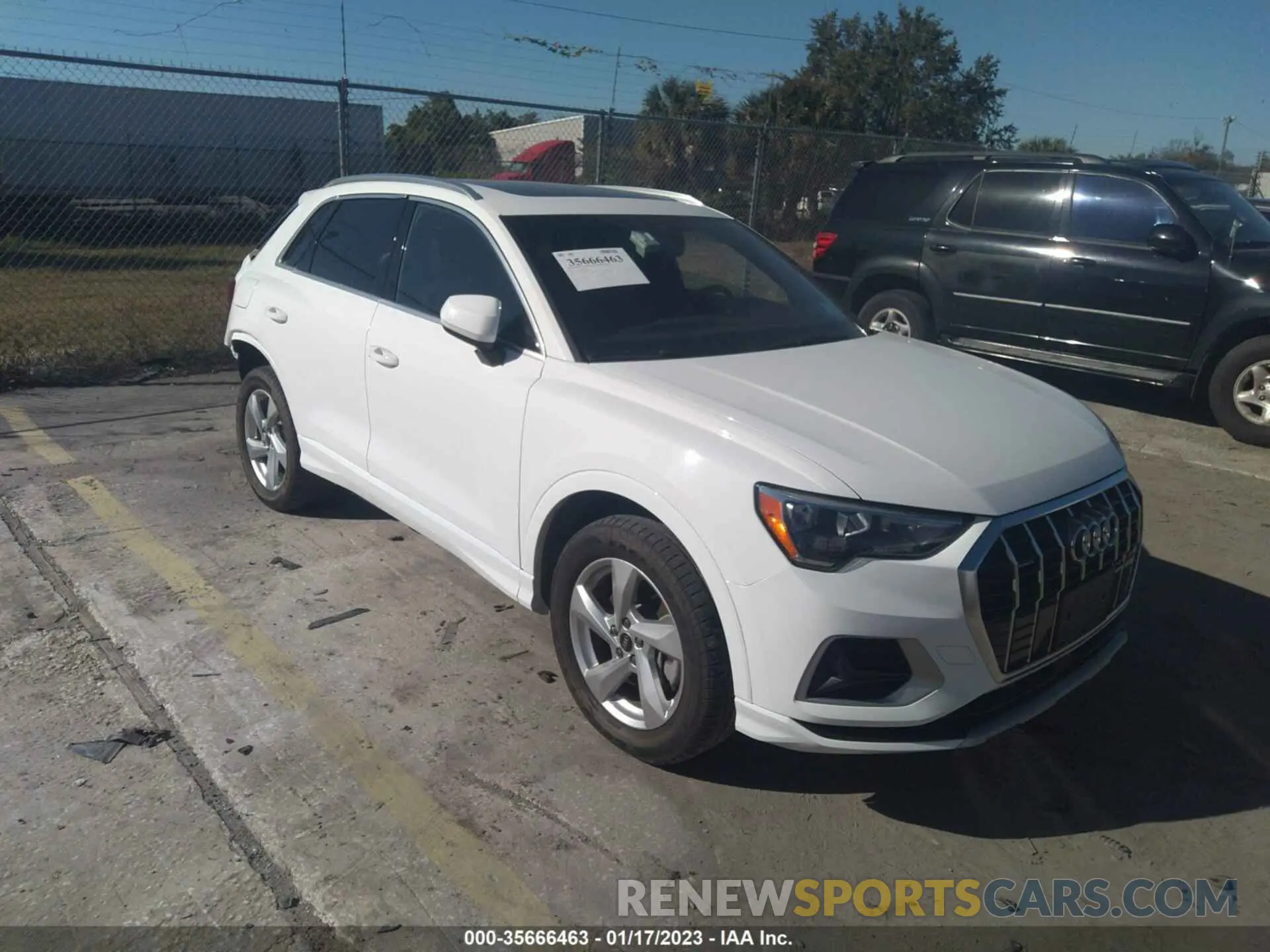 1 fotografías del automóvil dañado WA1AUCF39M1088892 AUDI Q3 2021