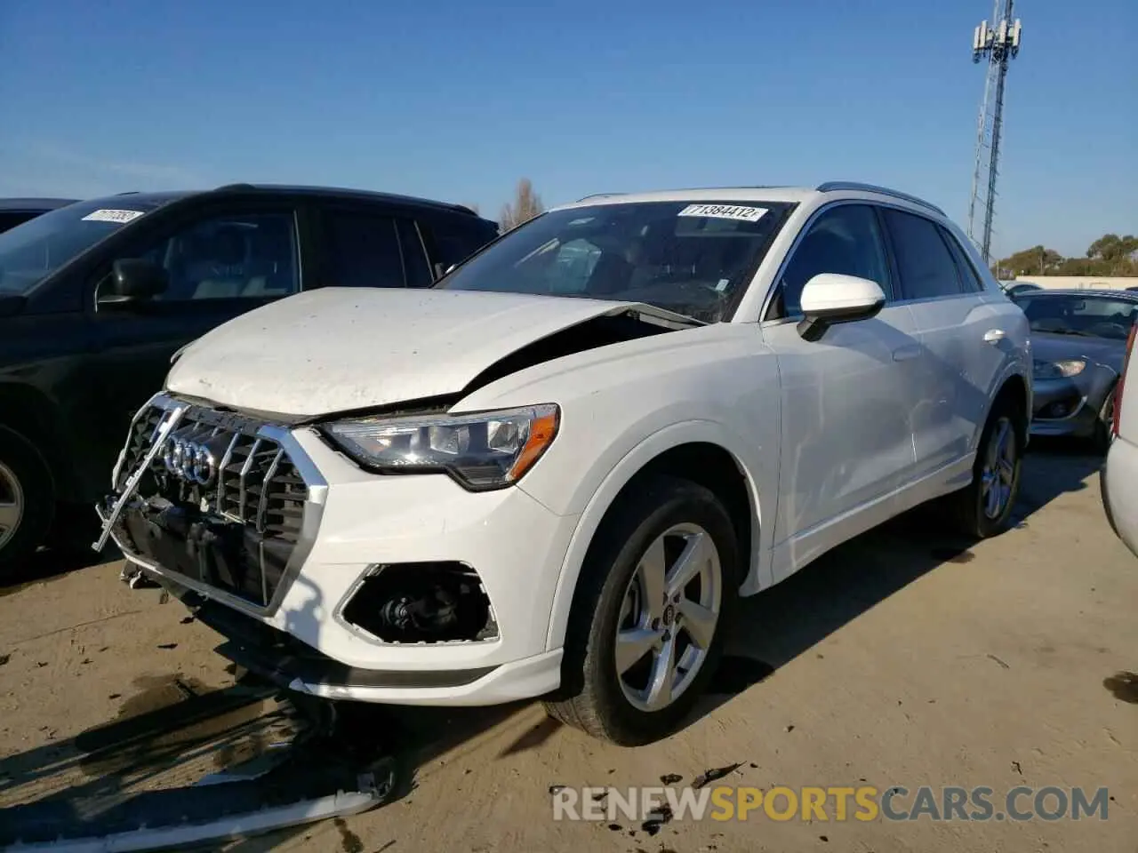1 fotografías del automóvil dañado WA1AUCF3XM1087993 AUDI Q3 2021