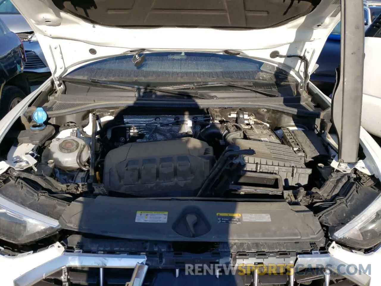 11 fotografías del automóvil dañado WA1AUCF3XM1087993 AUDI Q3 2021