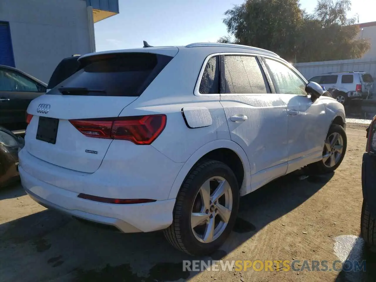 3 fotografías del automóvil dañado WA1AUCF3XM1087993 AUDI Q3 2021
