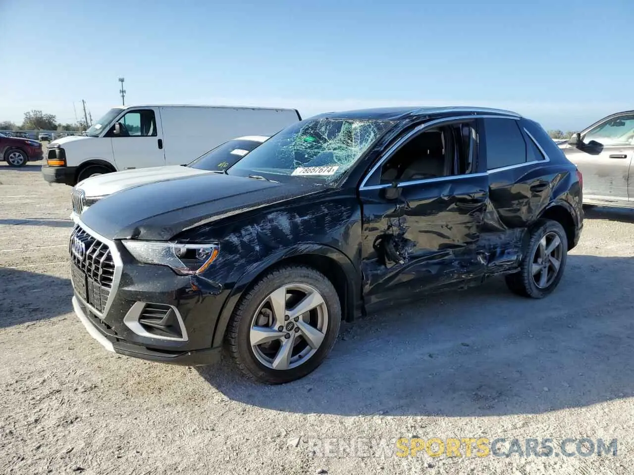 1 fotografías del automóvil dañado WA1AUCF3XM1102072 AUDI Q3 2021