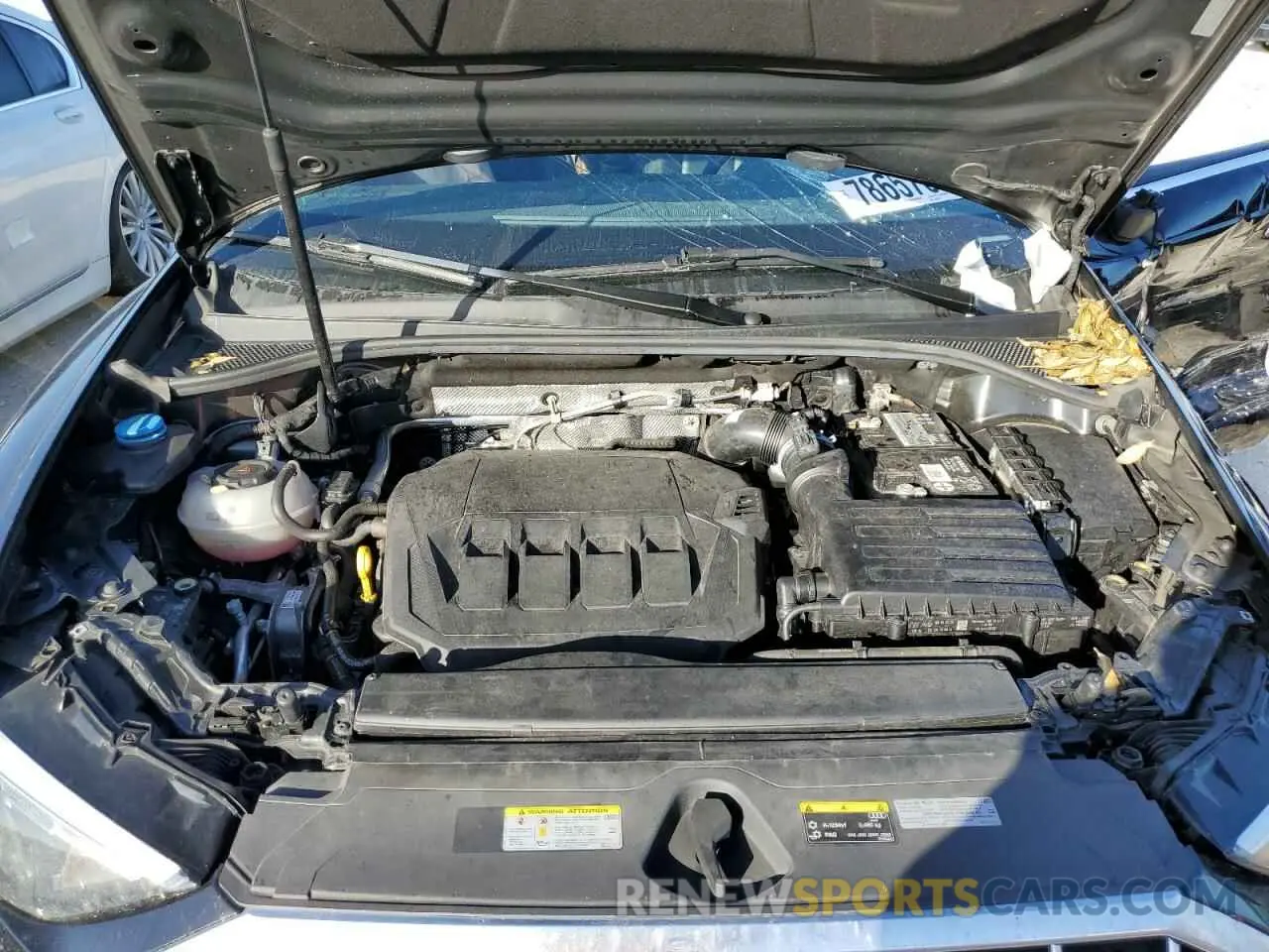 11 fotografías del automóvil dañado WA1AUCF3XM1102072 AUDI Q3 2021
