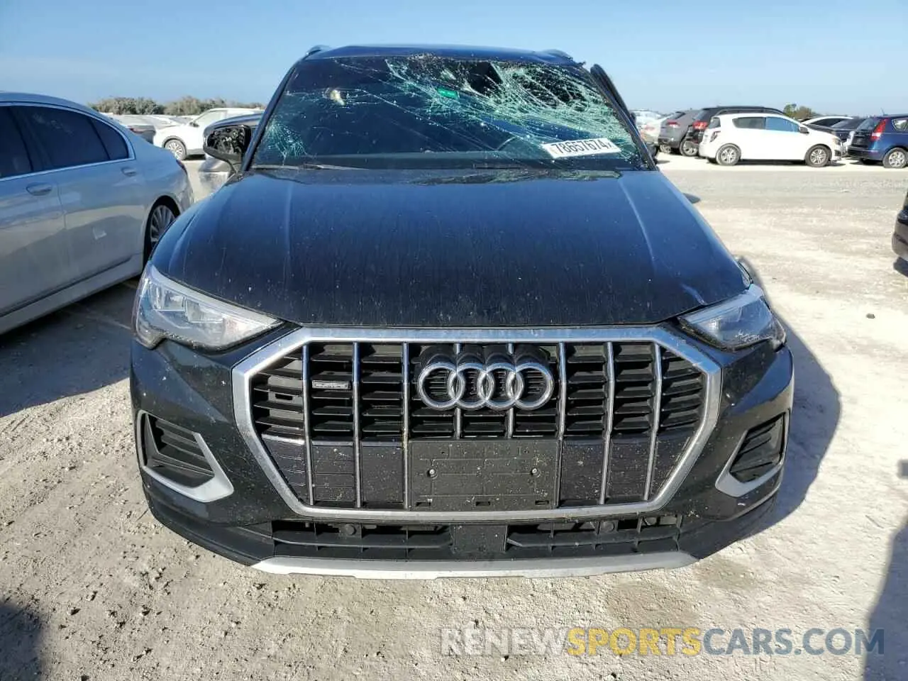 5 fotografías del automóvil dañado WA1AUCF3XM1102072 AUDI Q3 2021