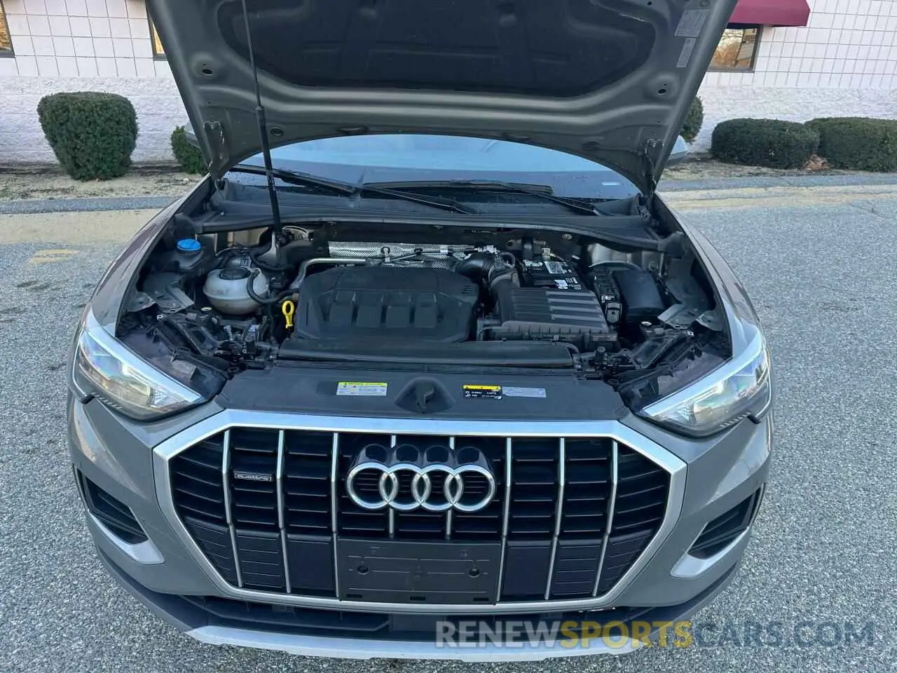 7 fotografías del automóvil dañado WA1AUCF3XM1102363 AUDI Q3 2021