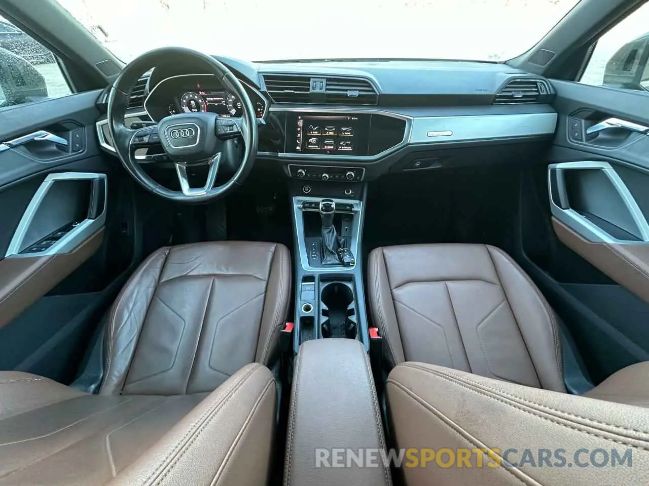 9 fotografías del automóvil dañado WA1AUCF3XM1102363 AUDI Q3 2021