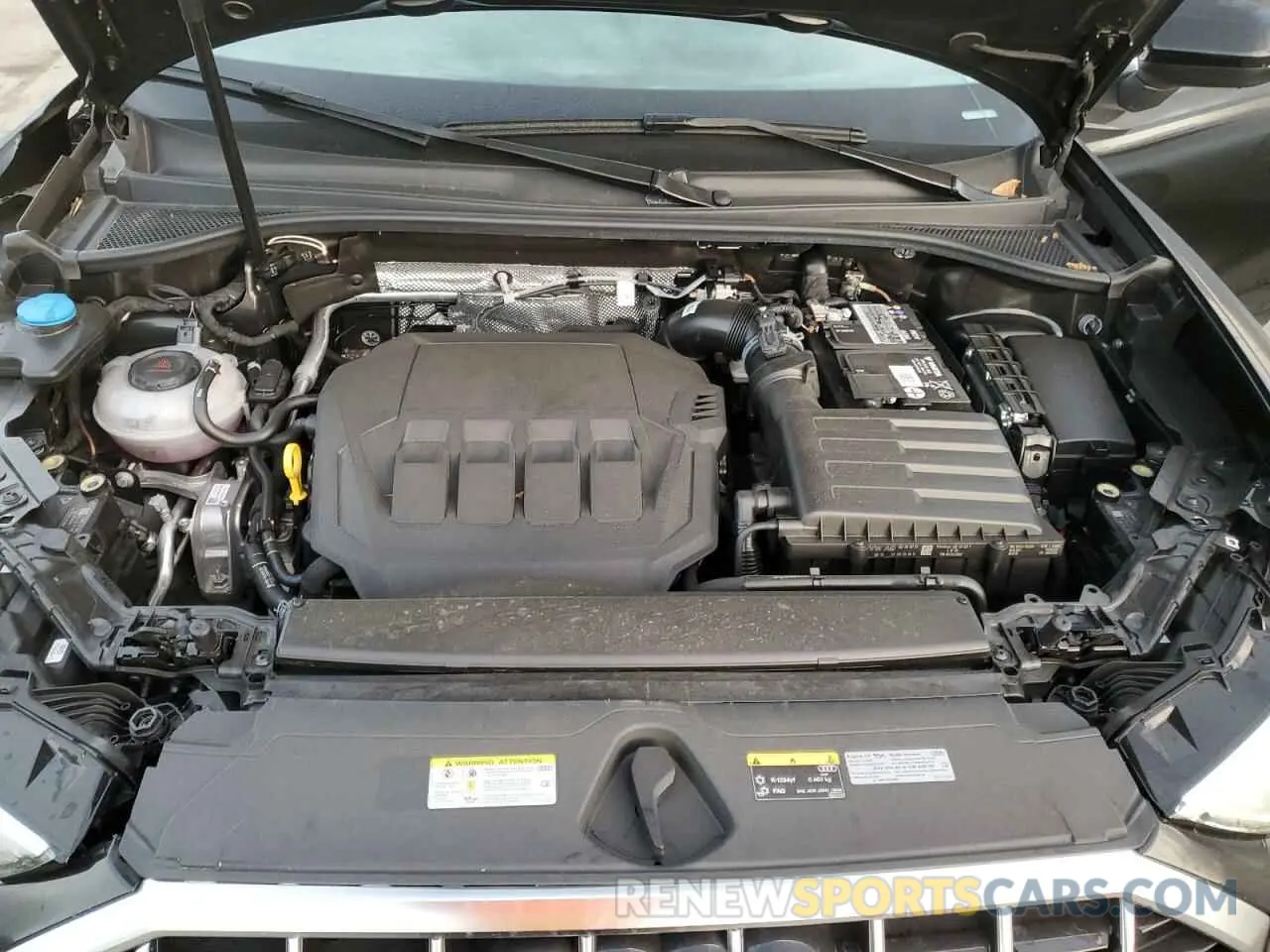 12 fotografías del automóvil dañado WA1BUCF32M1110302 AUDI Q3 2021