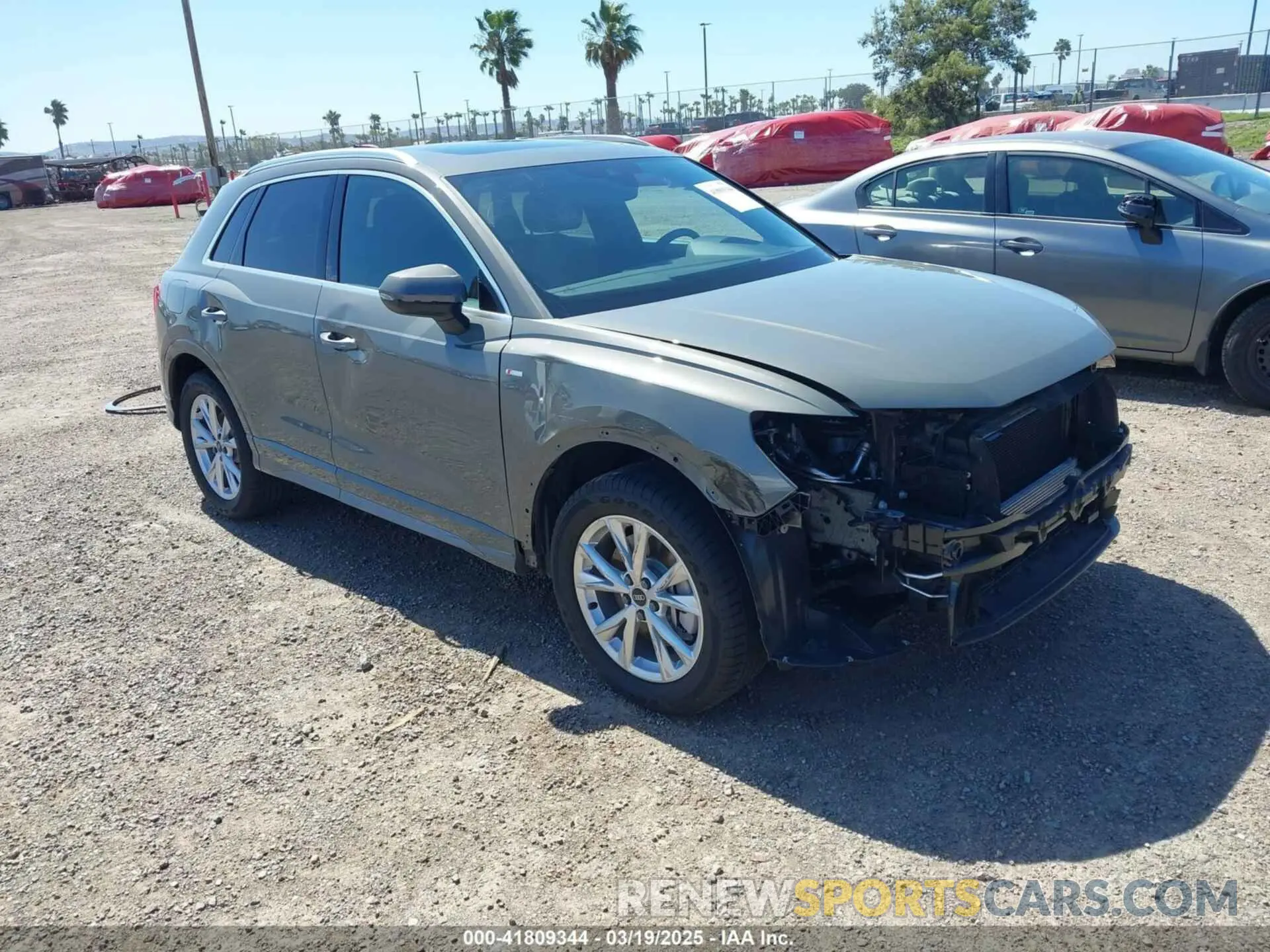 1 fotografías del automóvil dañado WA1DECF30M1034147 AUDI Q3 2021