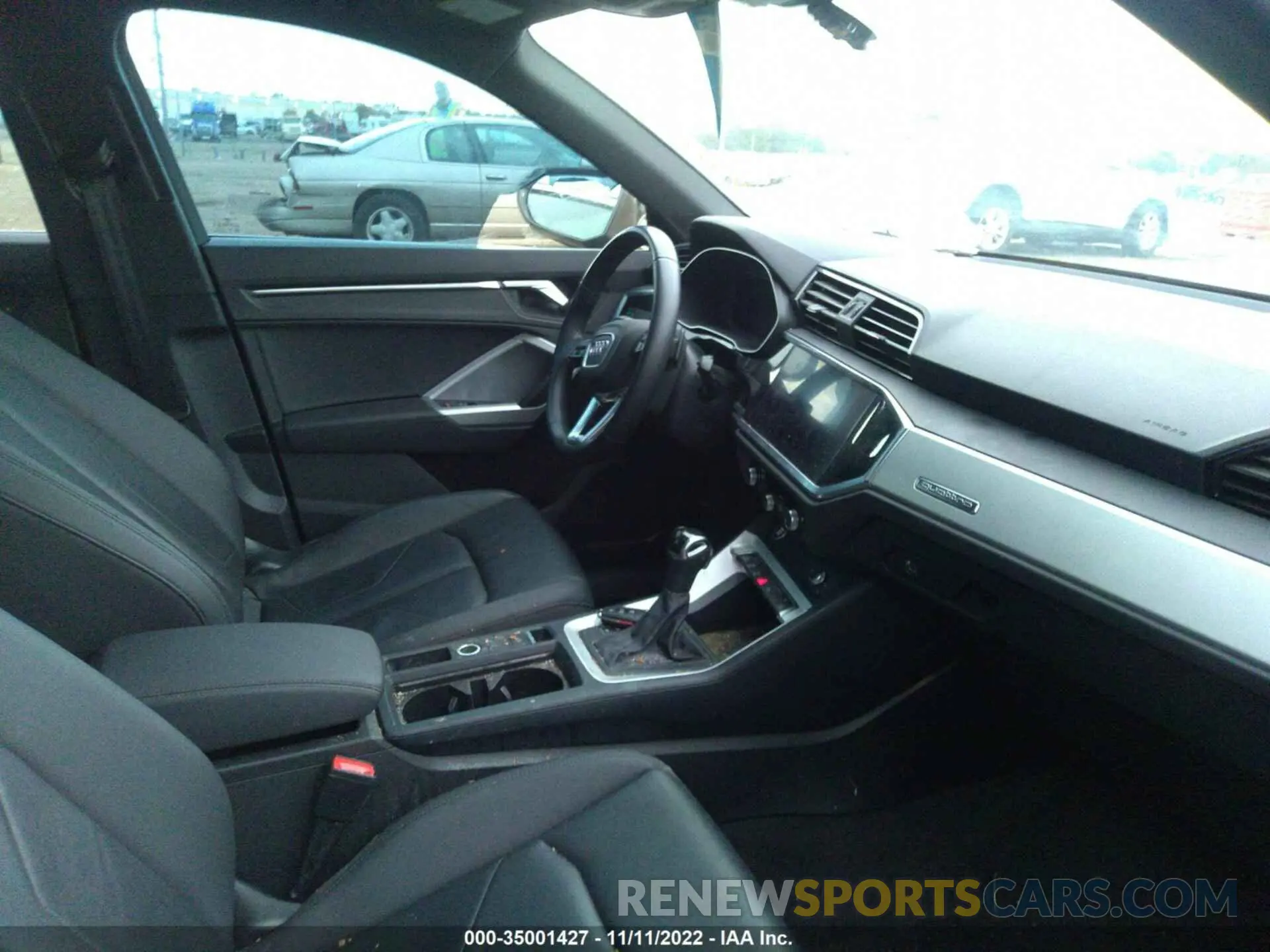 5 fotografías del automóvil dañado WA1DECF30M1128416 AUDI Q3 2021