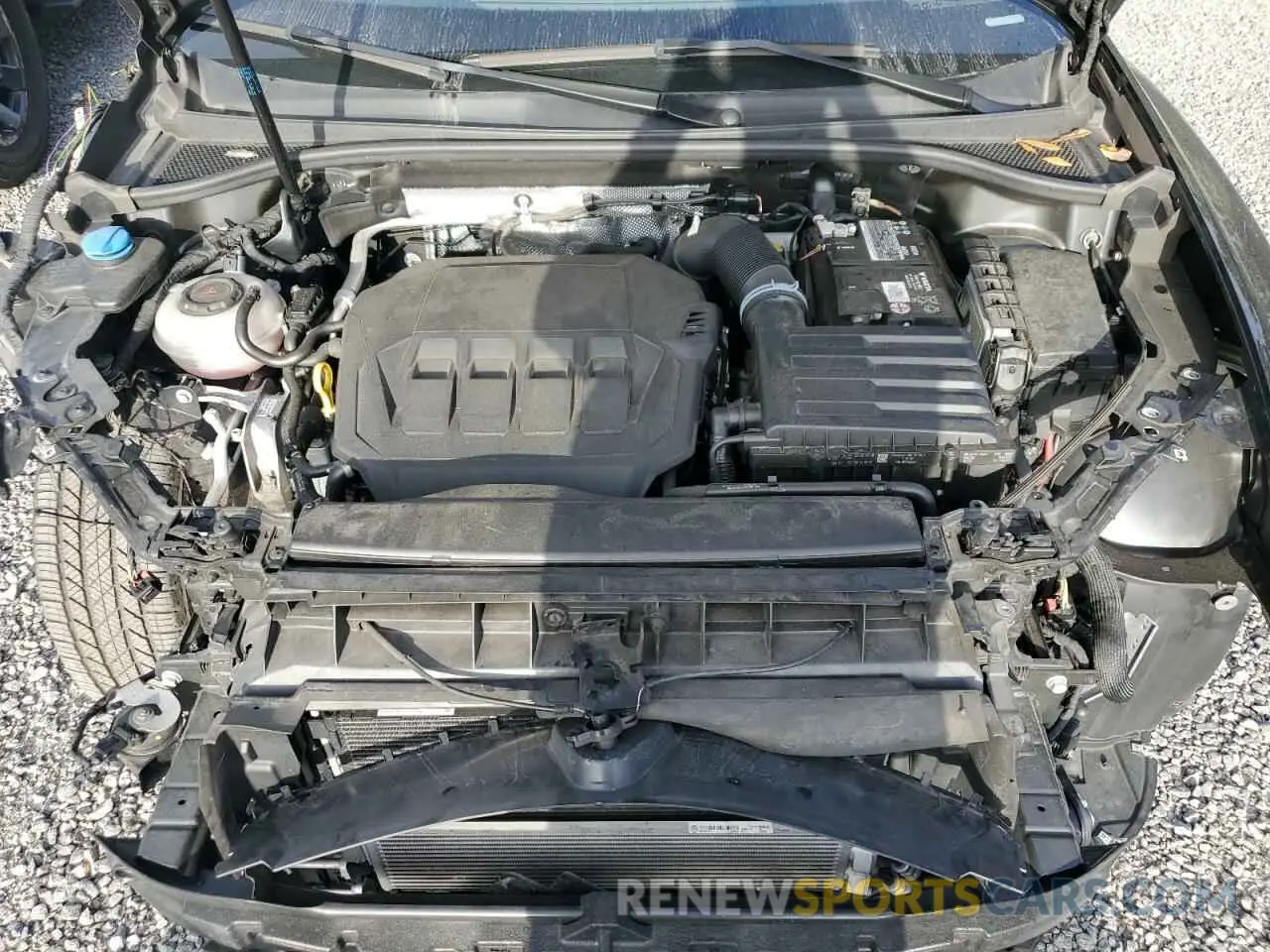14 fotografías del automóvil dañado WA1DECF31M1014280 AUDI Q3 2021