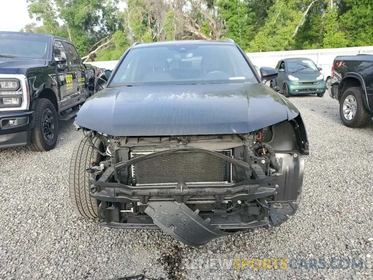 5 fotografías del automóvil dañado WA1DECF31M1014280 AUDI Q3 2021