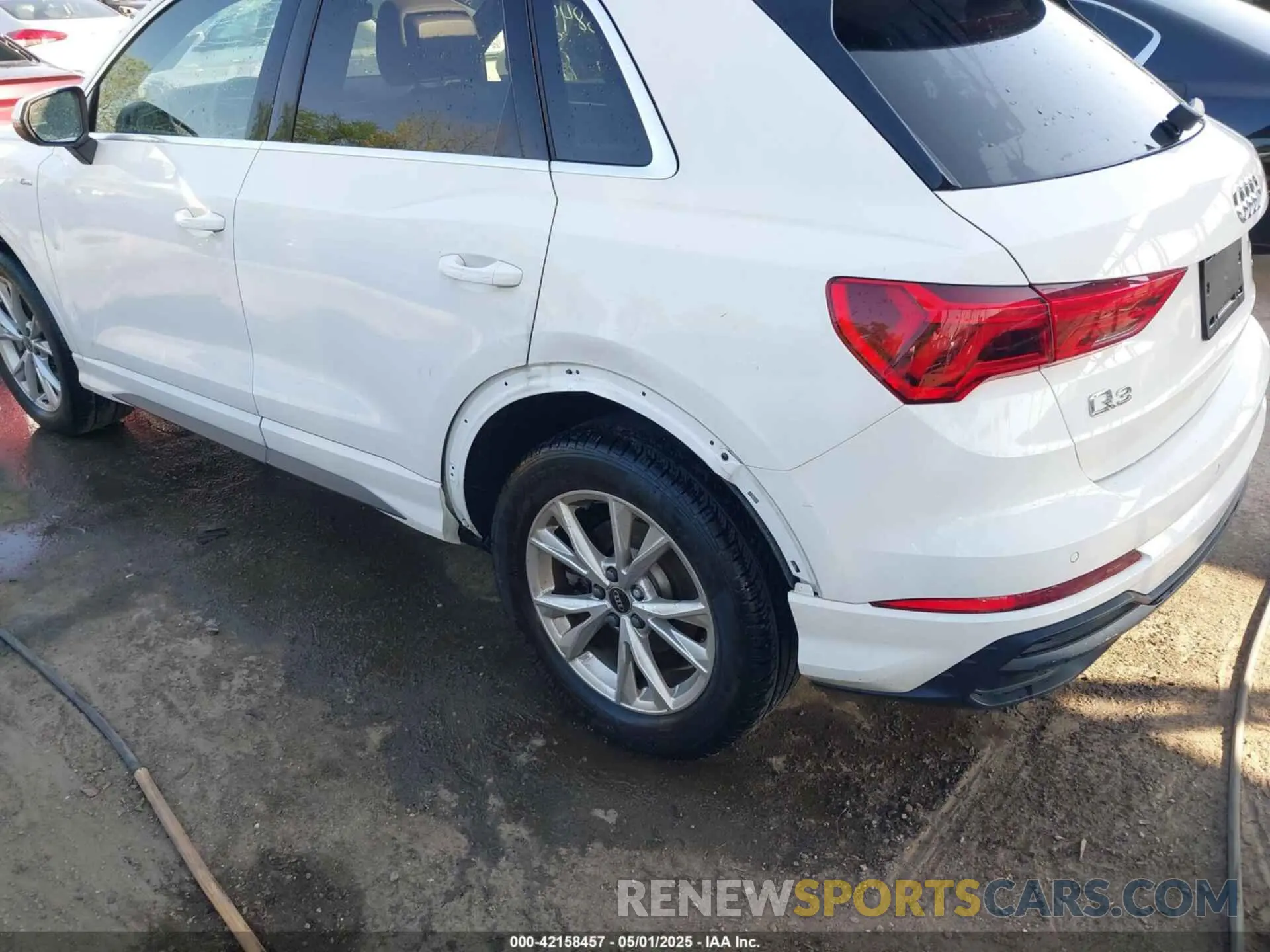19 fotografías del automóvil dañado WA1DECF31M1037901 AUDI Q3 2021