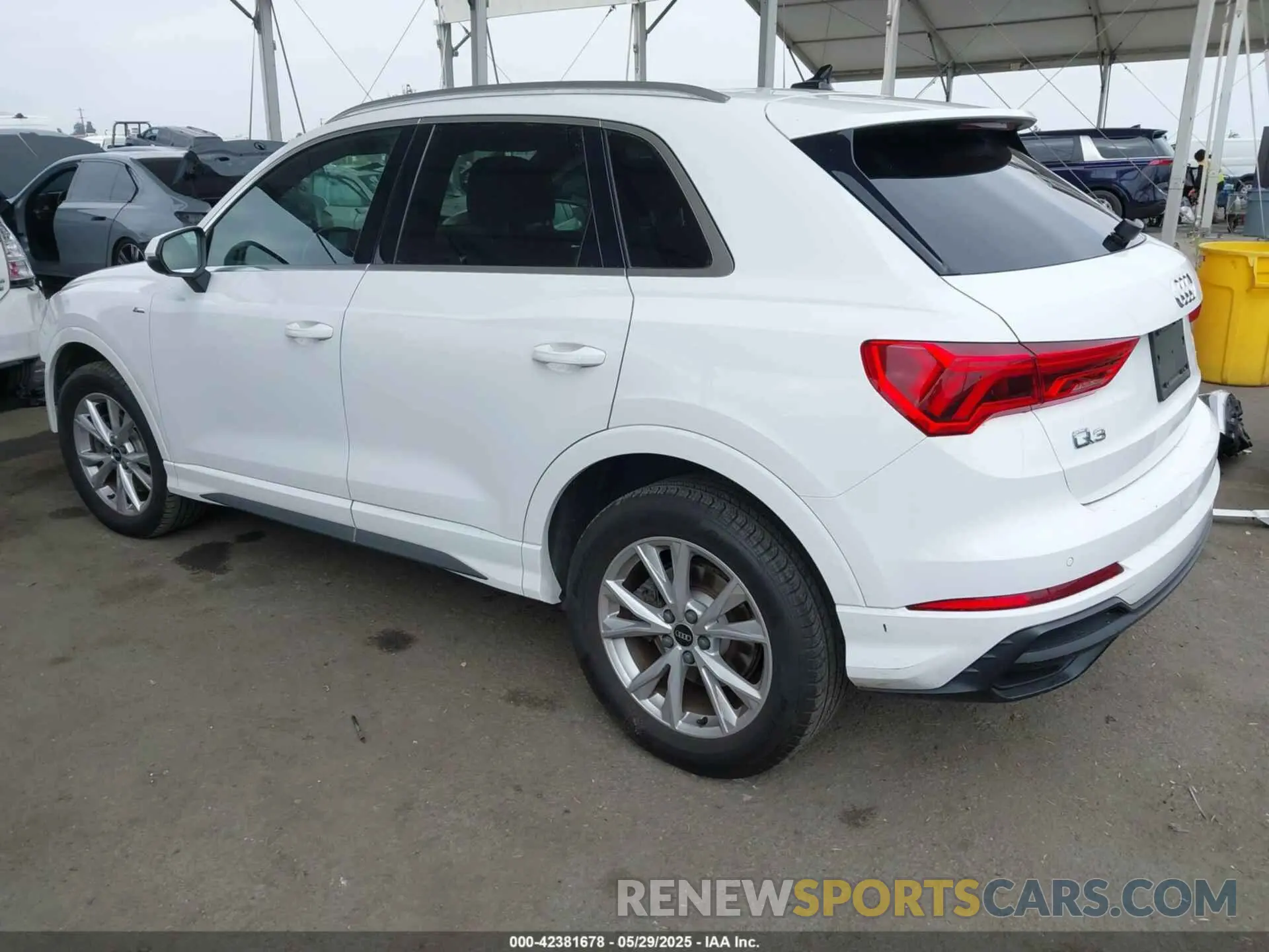 3 fotografías del automóvil dañado WA1DECF31M1074155 AUDI Q3 2021
