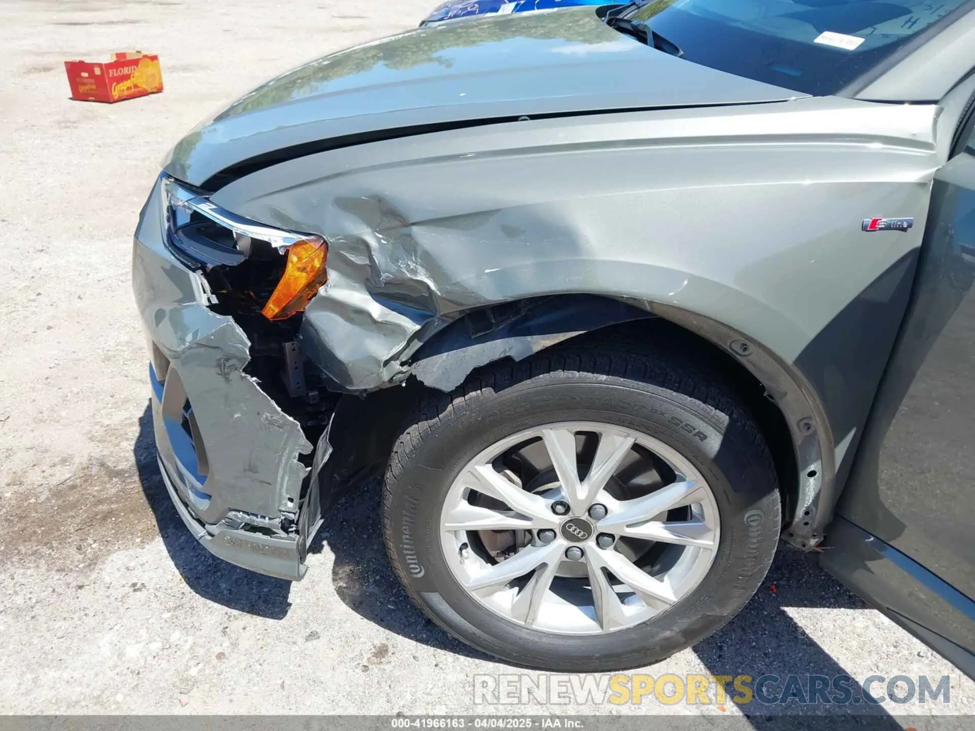 6 fotografías del automóvil dañado WA1DECF31M1127887 AUDI Q3 2021