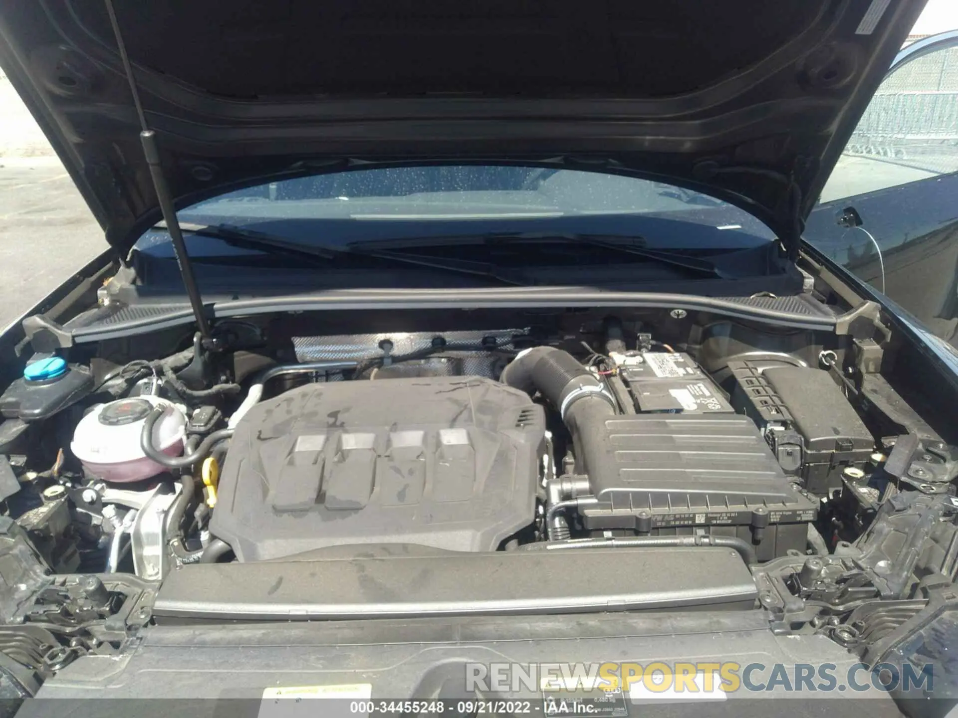 10 fotografías del automóvil dañado WA1DECF31M1148805 AUDI Q3 2021