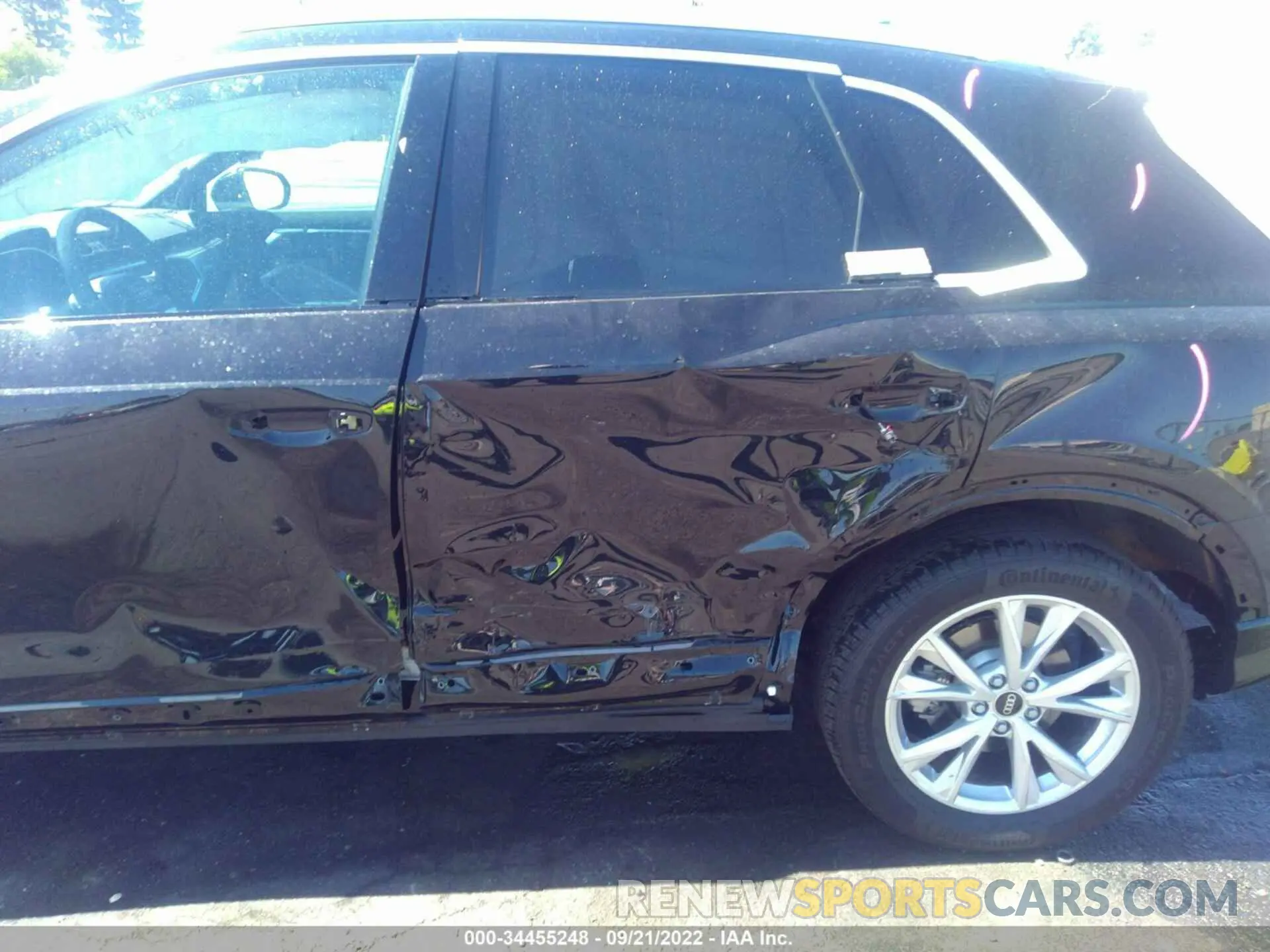 6 fotografías del automóvil dañado WA1DECF31M1148805 AUDI Q3 2021