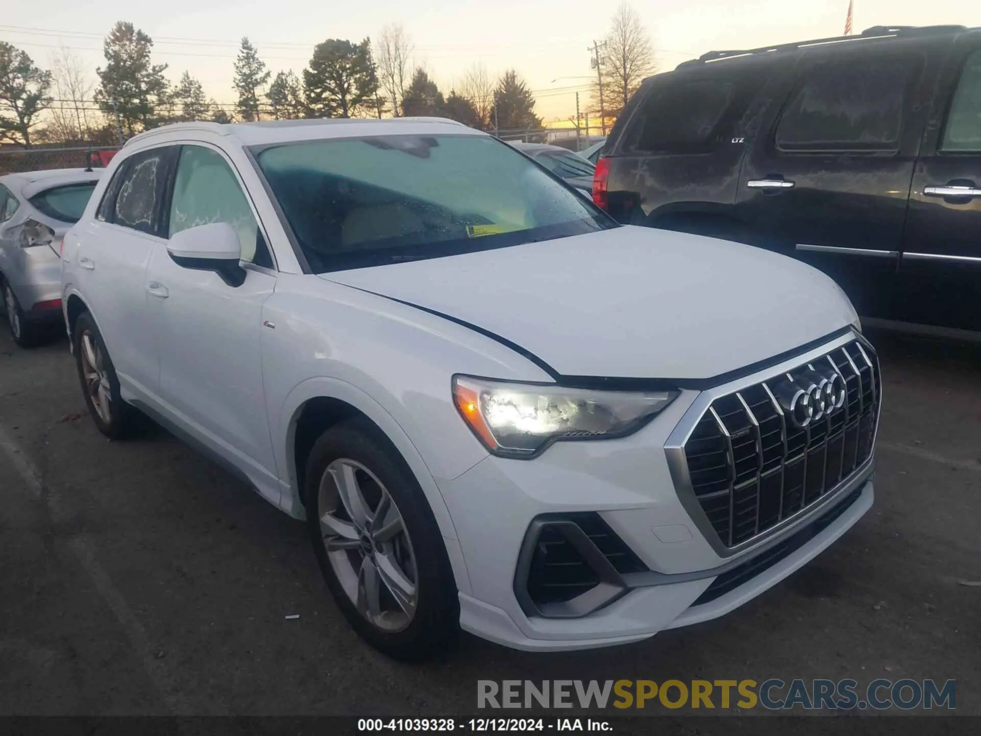 13 fotografías del automóvil dañado WA1DECF32M1023392 AUDI Q3 2021