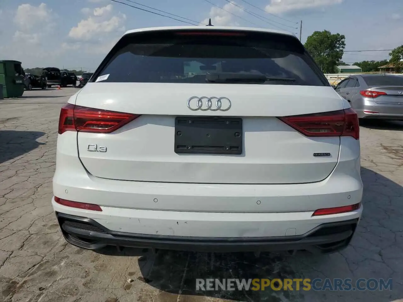 6 fotografías del automóvil dañado WA1DECF32M1045084 AUDI Q3 2021