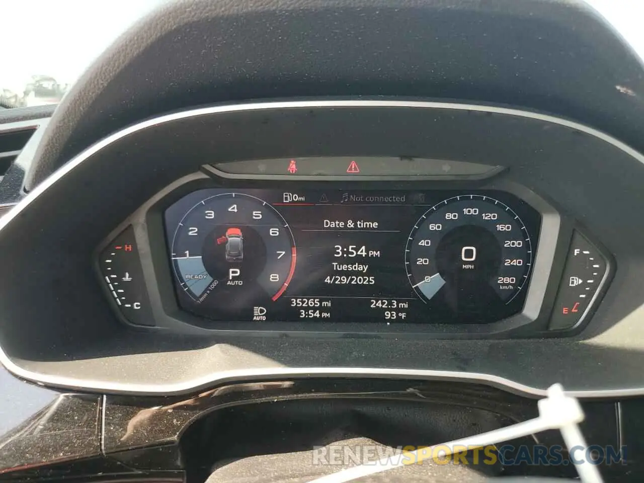 9 fotografías del automóvil dañado WA1DECF32M1045084 AUDI Q3 2021