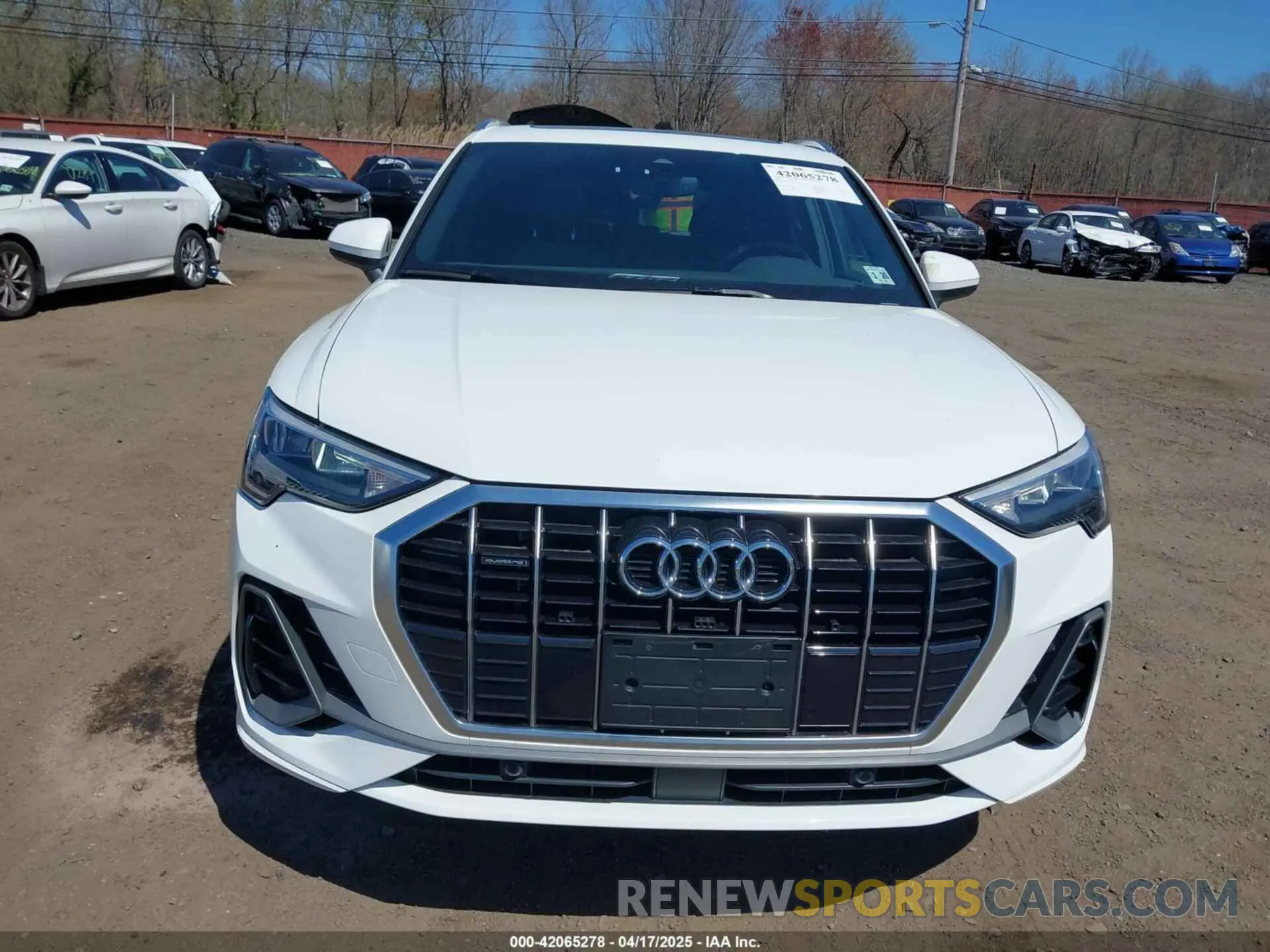 12 fotografías del automóvil dañado WA1DECF32M1054786 AUDI Q3 2021