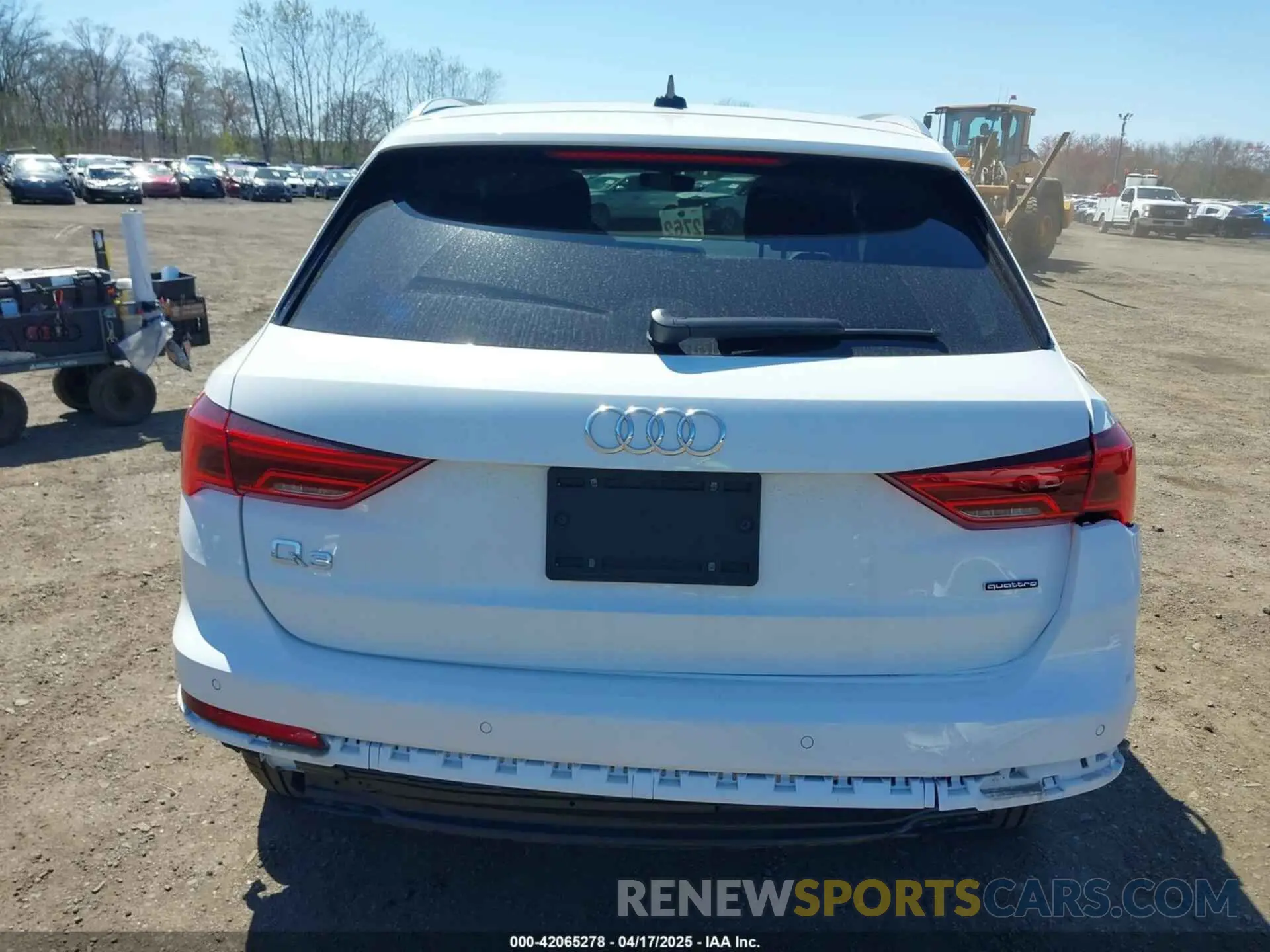 16 fotografías del automóvil dañado WA1DECF32M1054786 AUDI Q3 2021