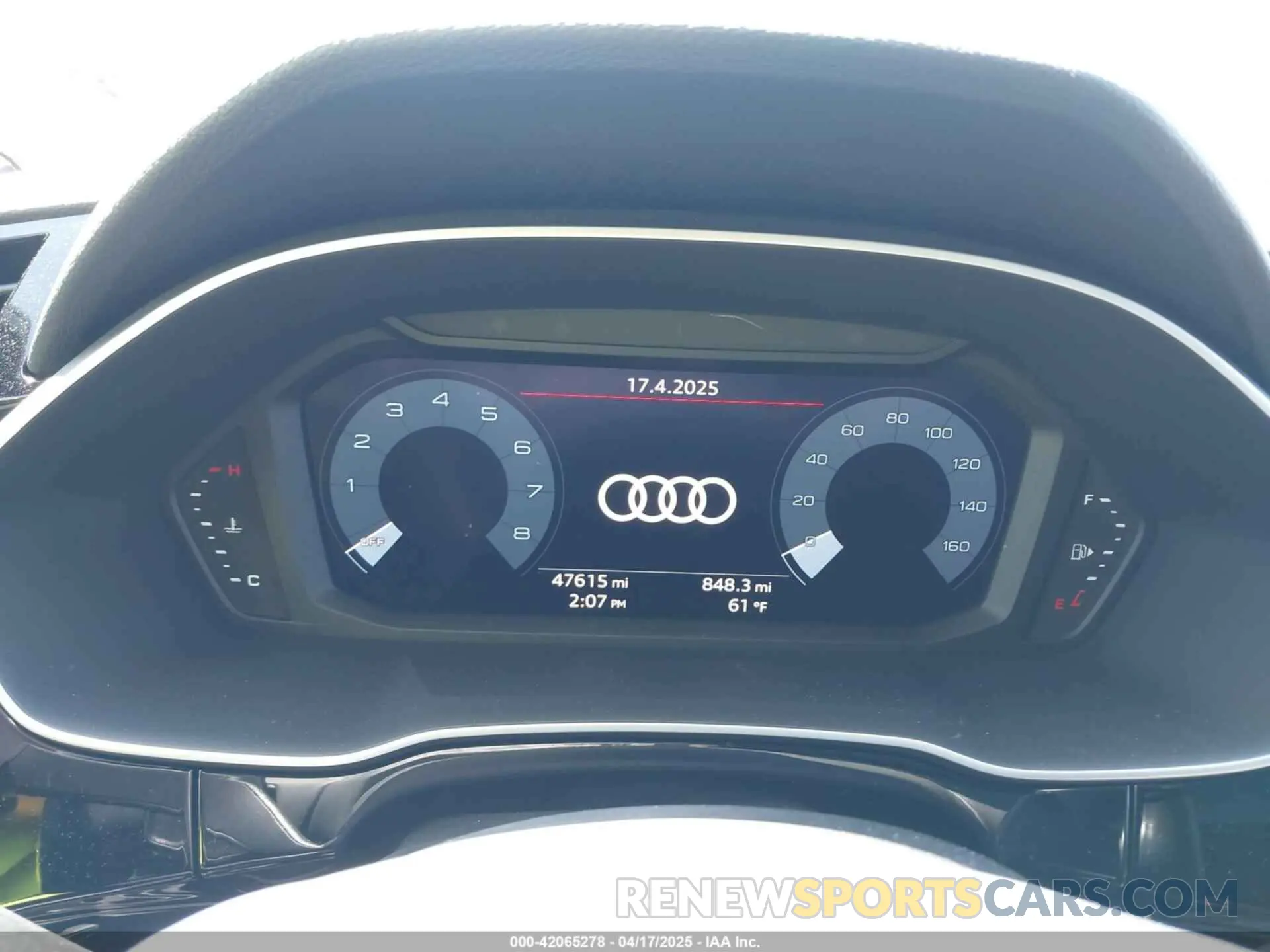 7 fotografías del automóvil dañado WA1DECF32M1054786 AUDI Q3 2021