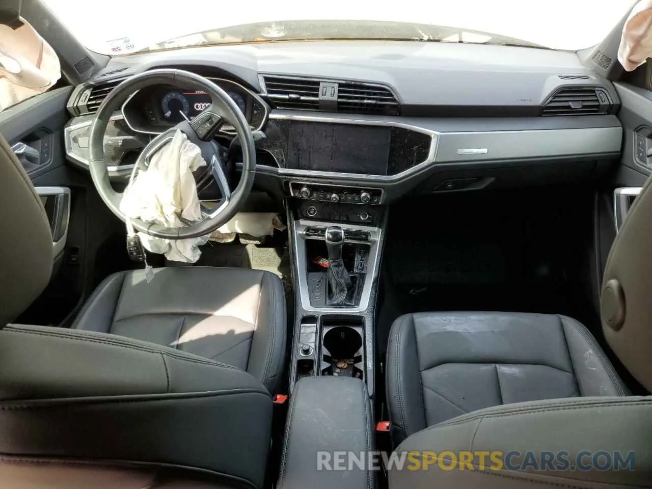 8 fotografías del automóvil dañado WA1DECF33M1082709 AUDI Q3 2021