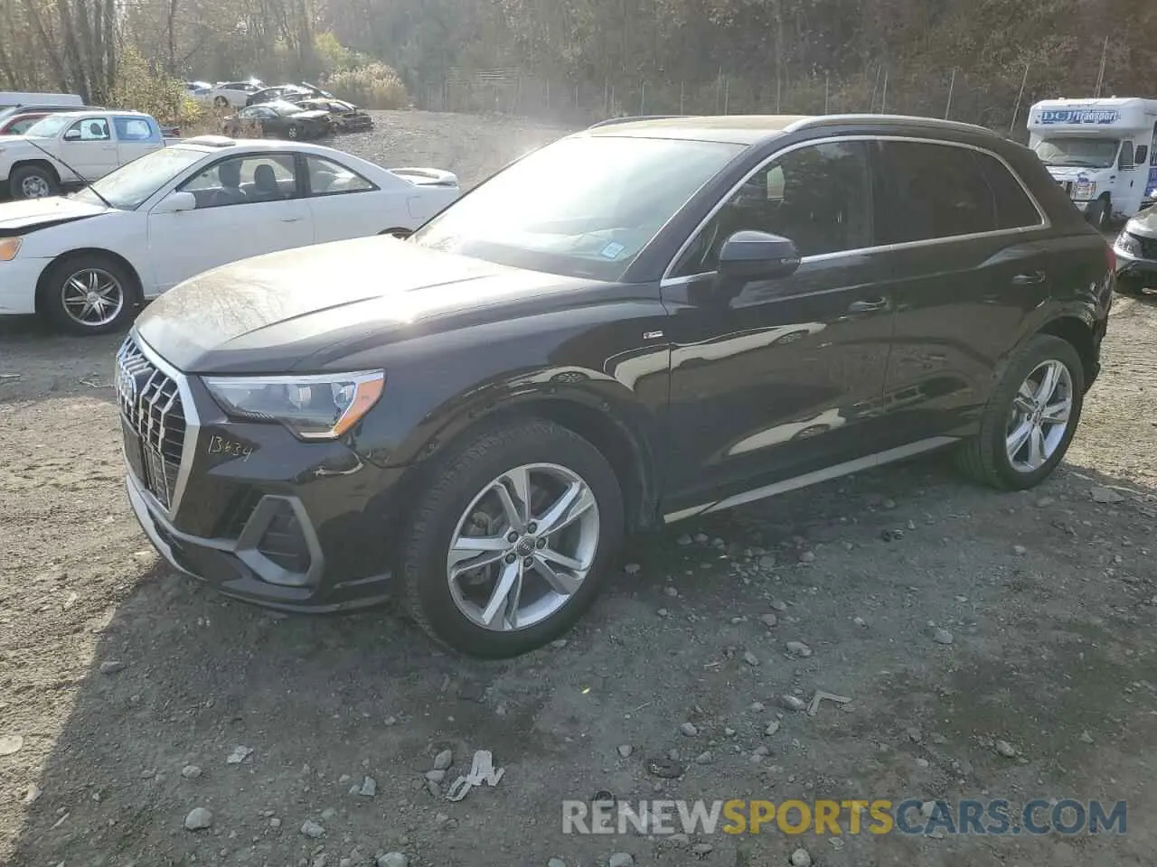 1 fotografías del automóvil dañado WA1DECF34M1013348 AUDI Q3 2021