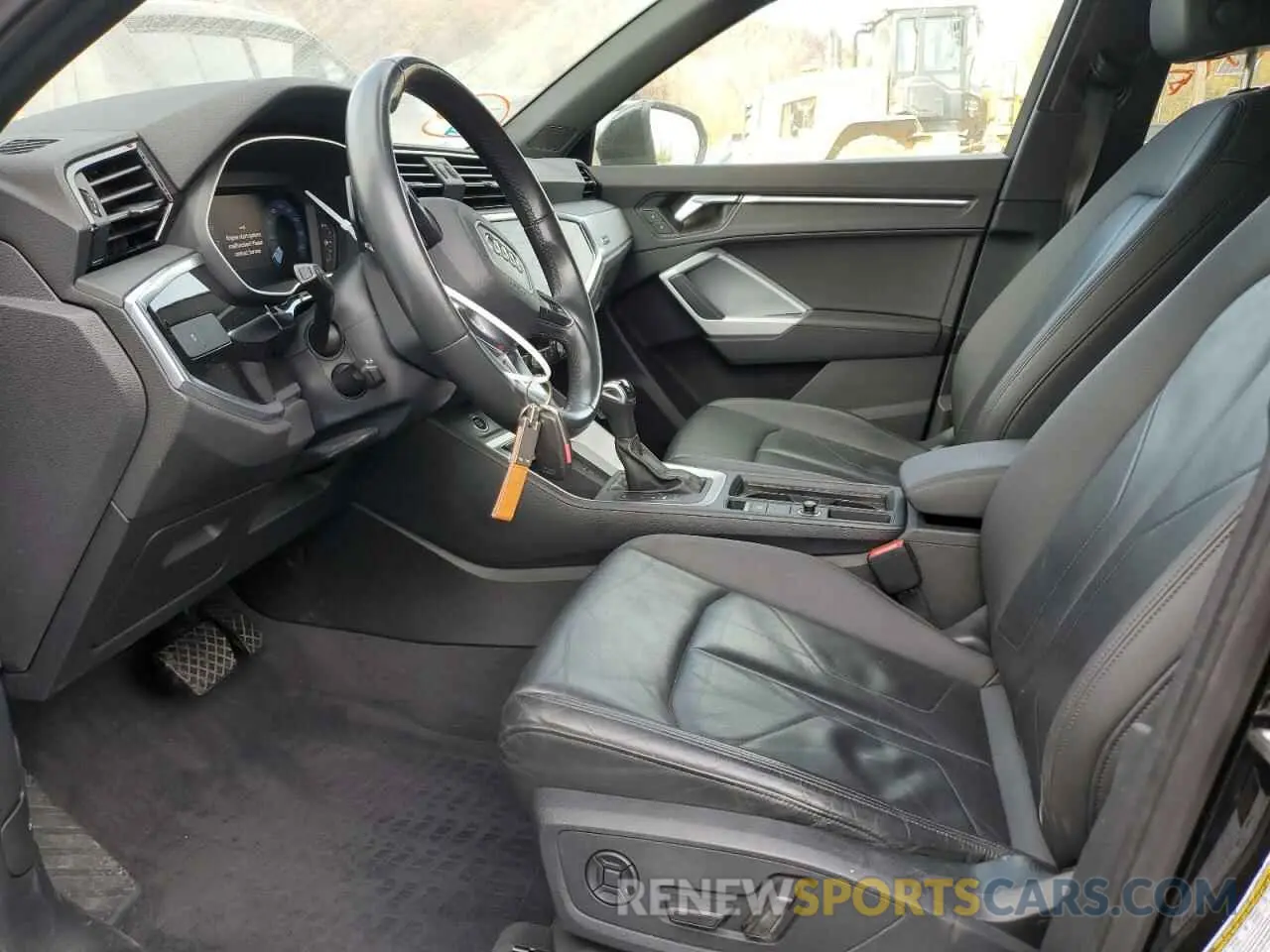 7 fotografías del automóvil dañado WA1DECF34M1013348 AUDI Q3 2021